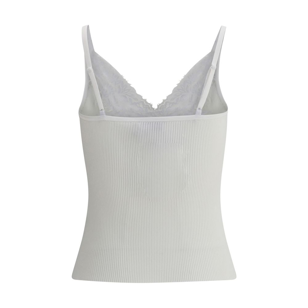 White Viscose Top - ventzia