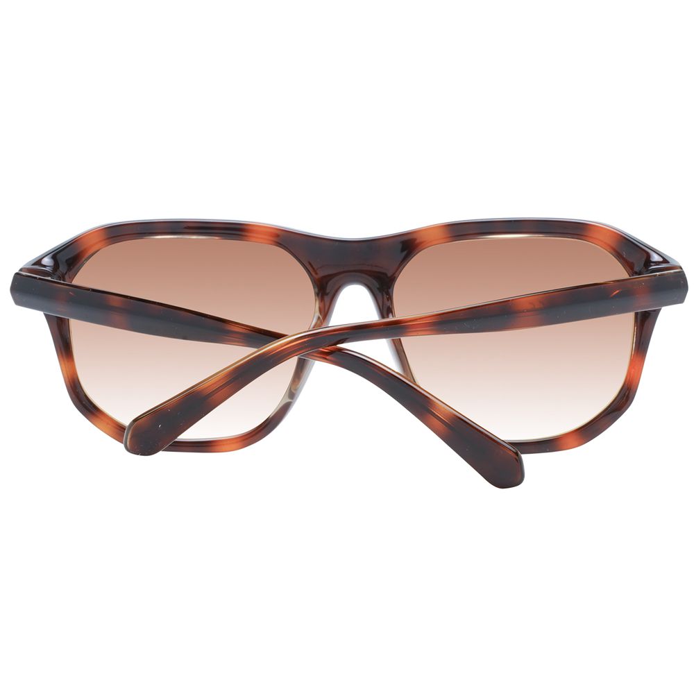 Brown Plastic Sunglasses - ventzia