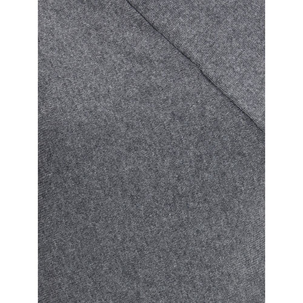 Gray Cashmere Turtleneck