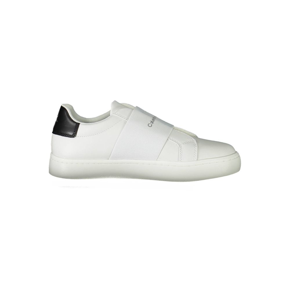 Bianco Polyester Women Sneaker - ventzia