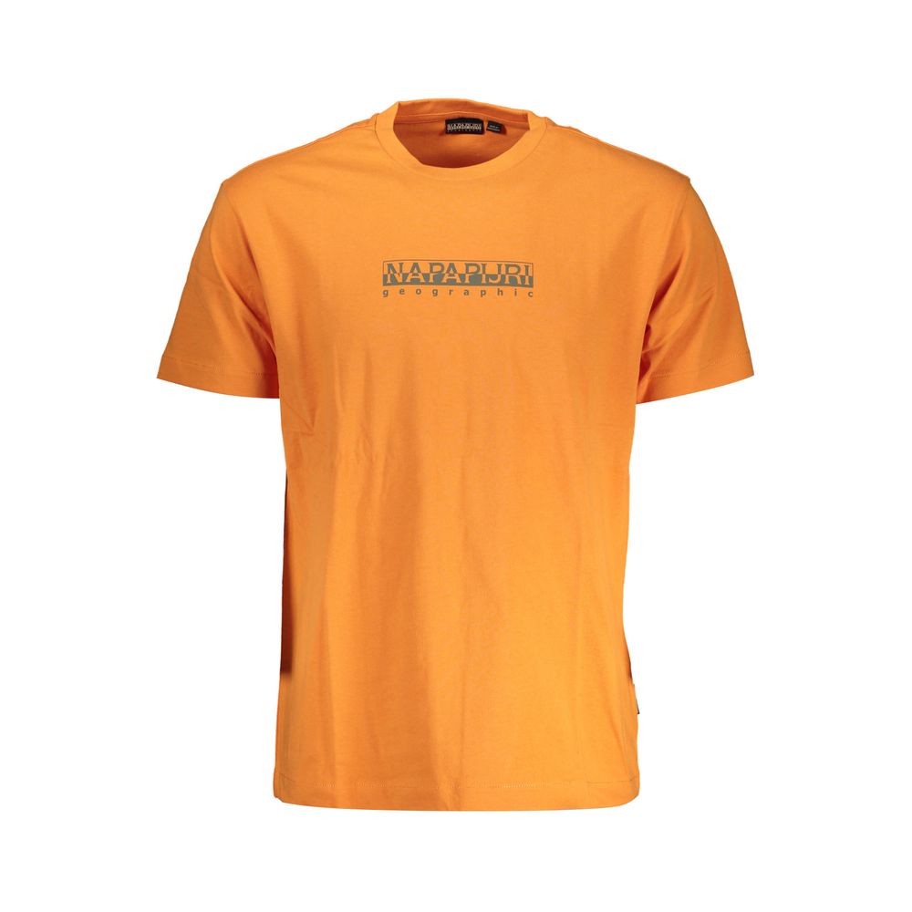 Orange Cotton T-Shirt - ventzia