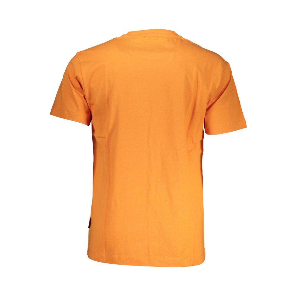 Orange Cotton T-Shirt - ventzia