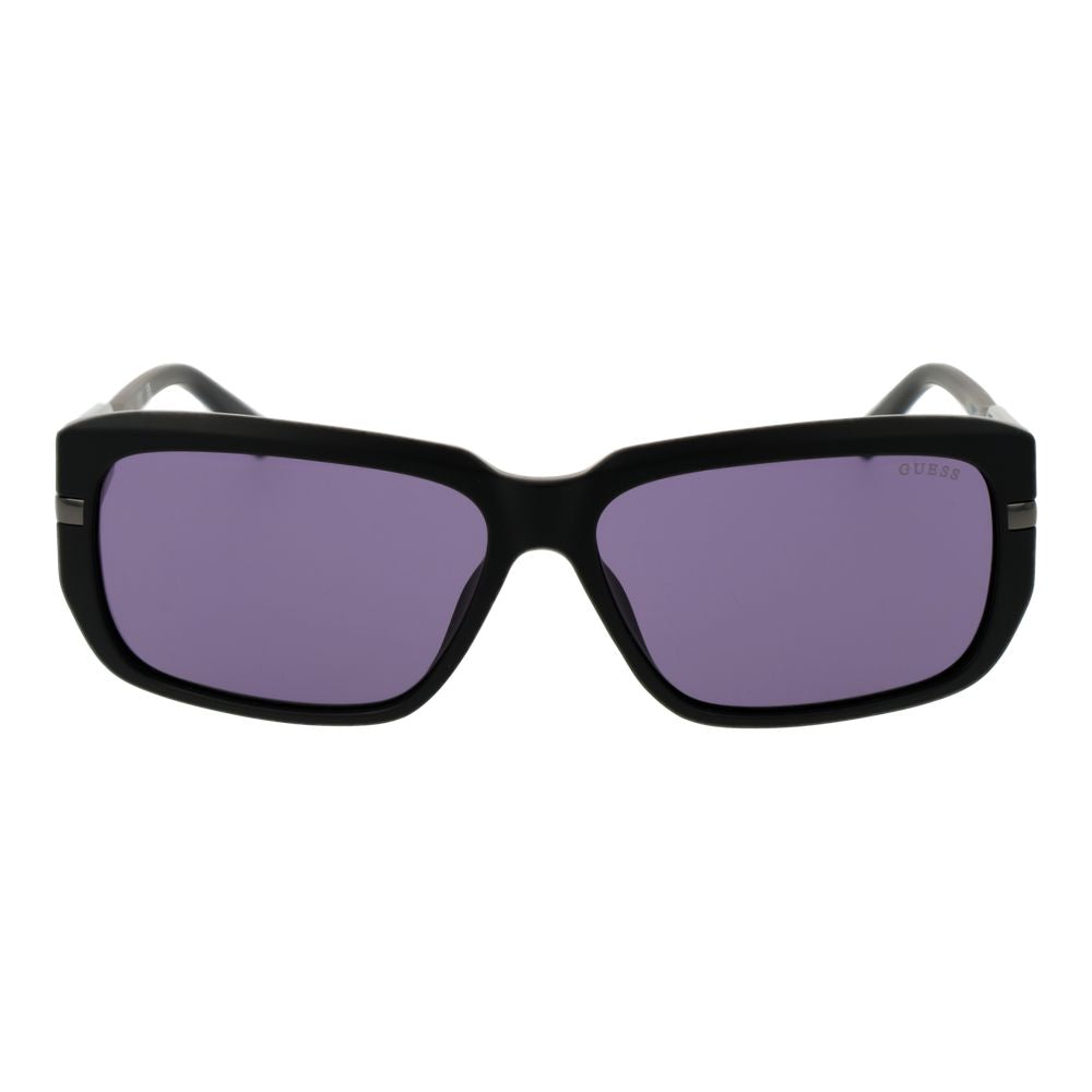 Black Plastic Sunglasses - ventzia
