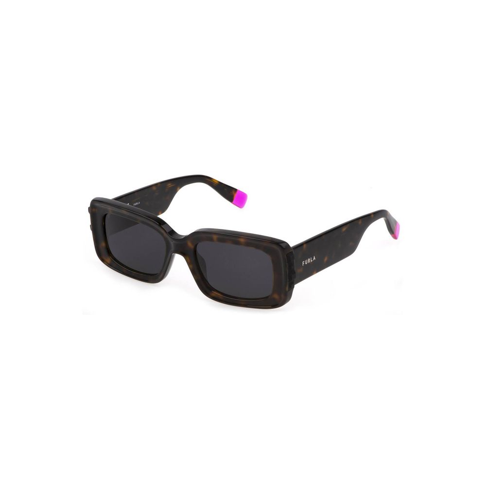 Brown Plastic Women's Sunglass - ventzia
