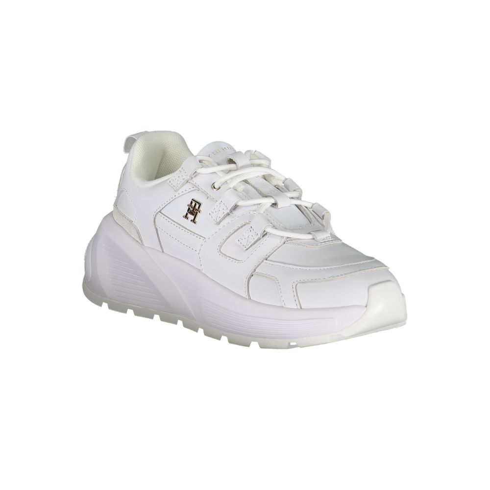 Bianco Poliuretano Donna Sneaker - ventzia