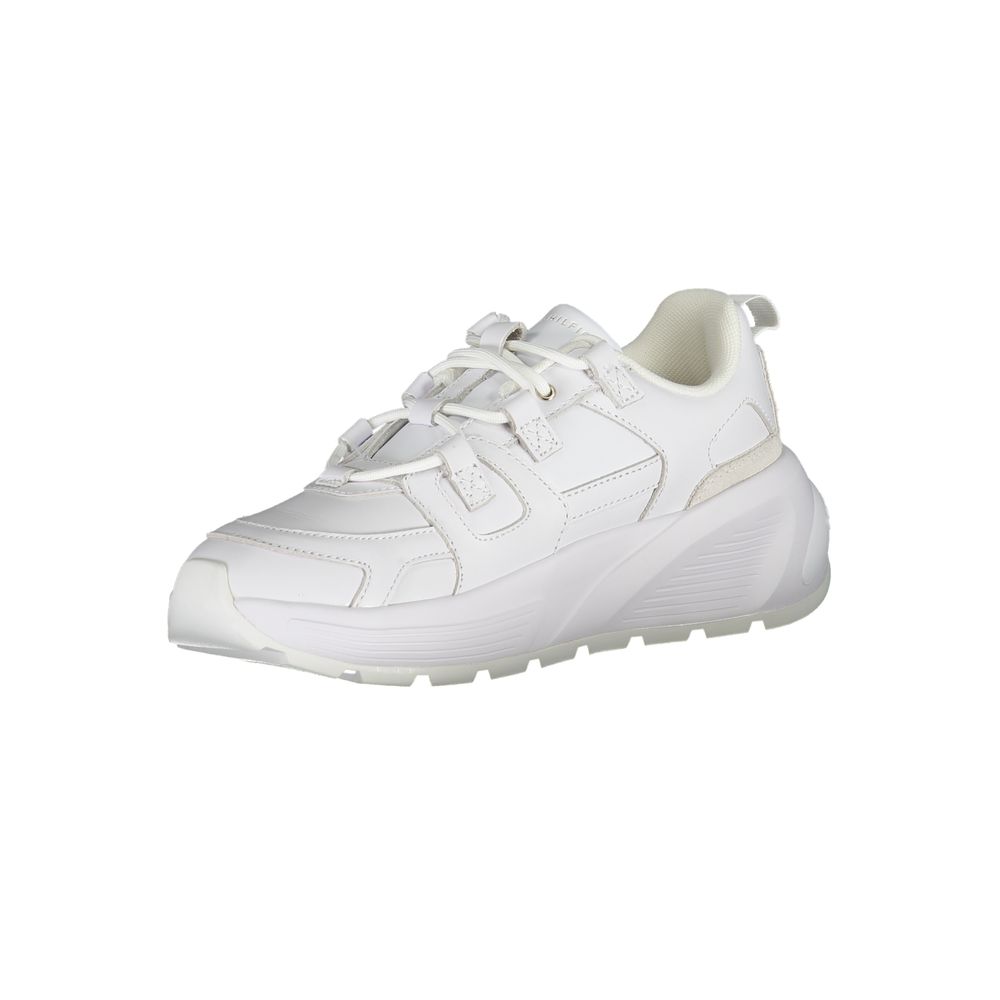 Bianco Poliuretano Donna Sneaker - ventzia