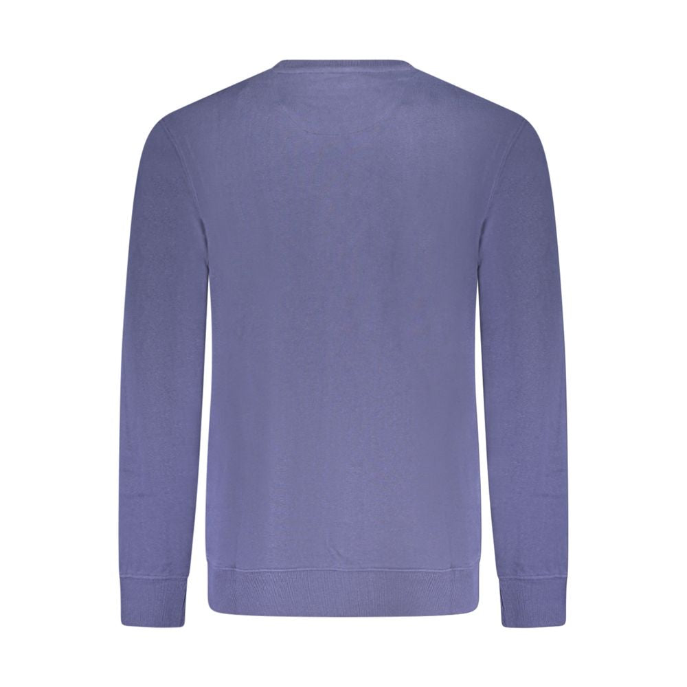 Blu Cotton Men Sweatshirt - ventzia