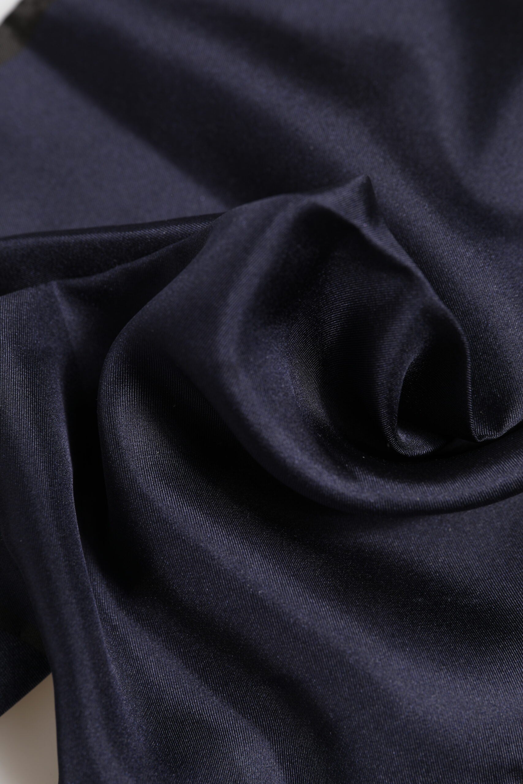 Blue DG Crown Silk Square Men Foulard Scarf - ventzia