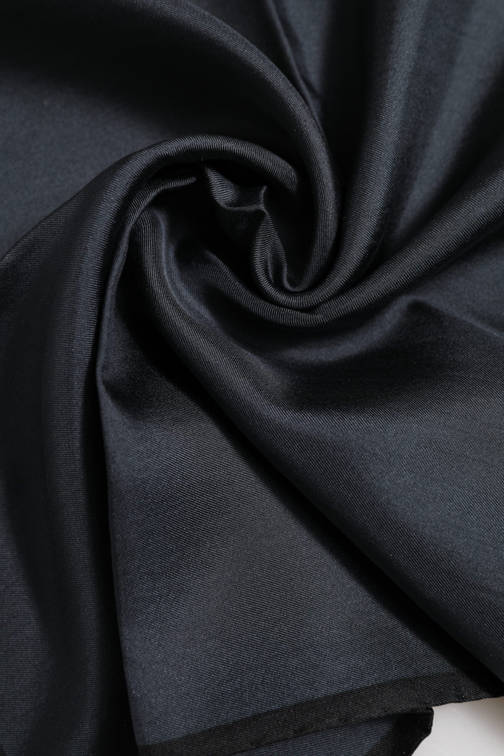 Dark Gray DG Crown Silk Square Foulard Scarf - ventzia
