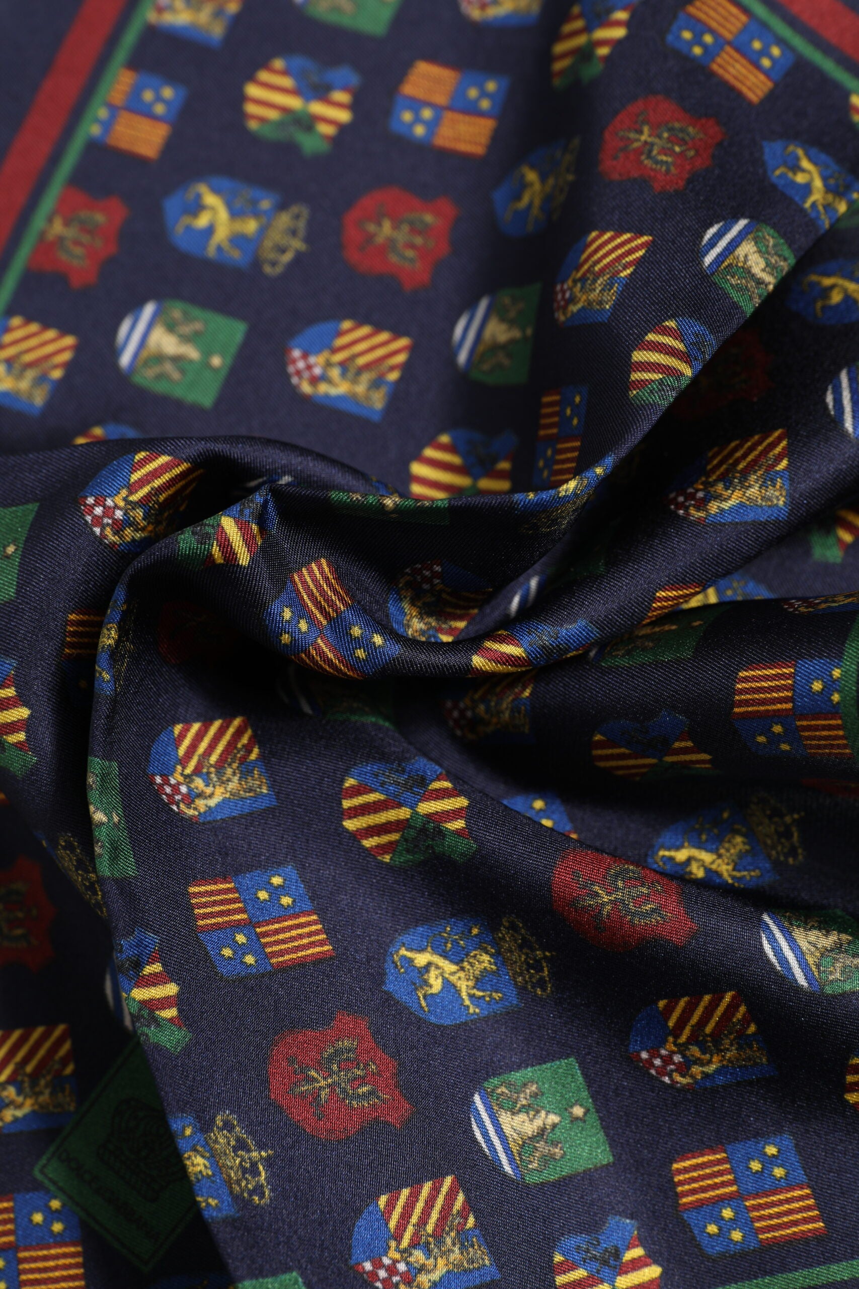Multicolor Medals Square Foulard Scarf - ventzia