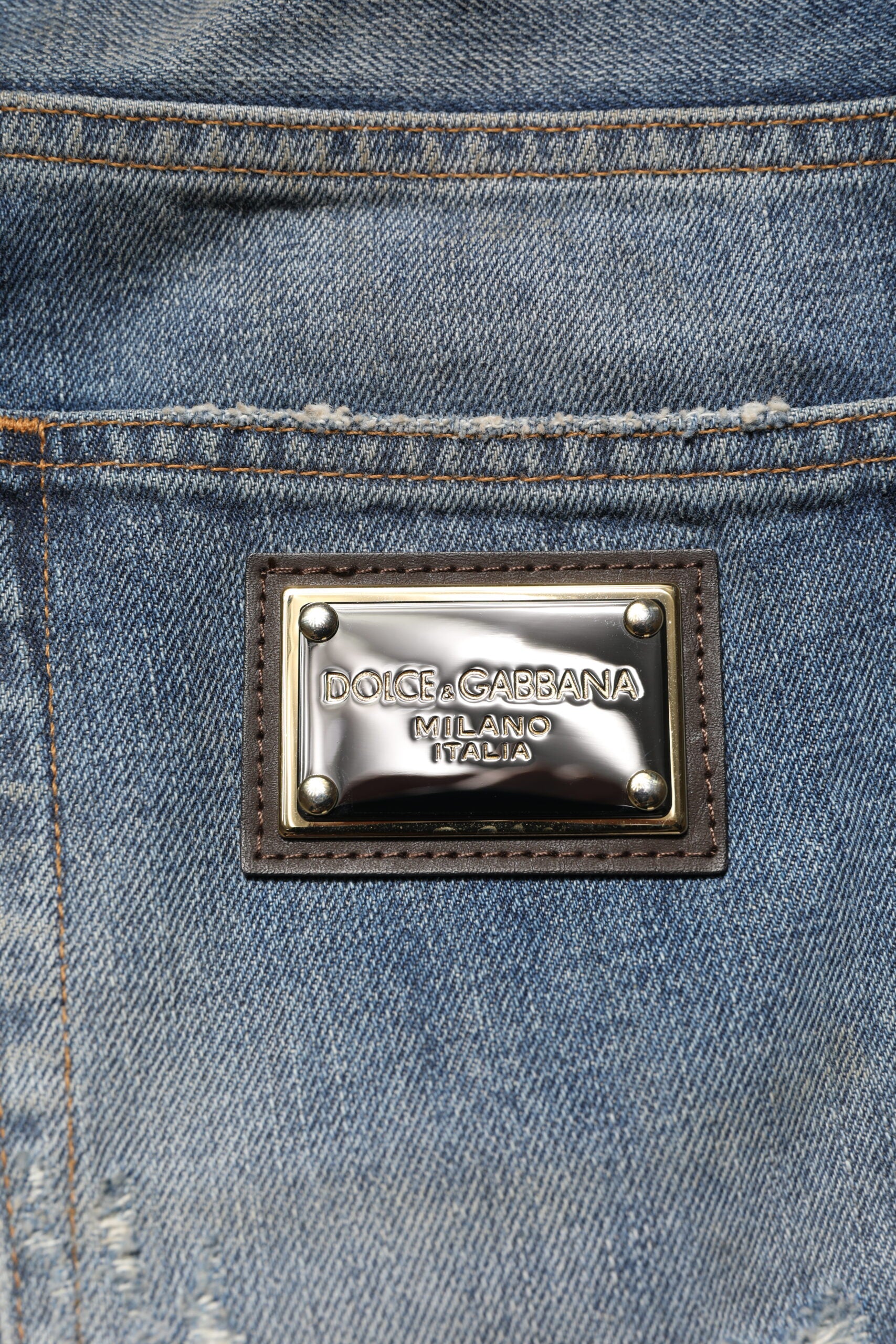 Blue Cotton Tattered Men Denim Jeans - ventzia