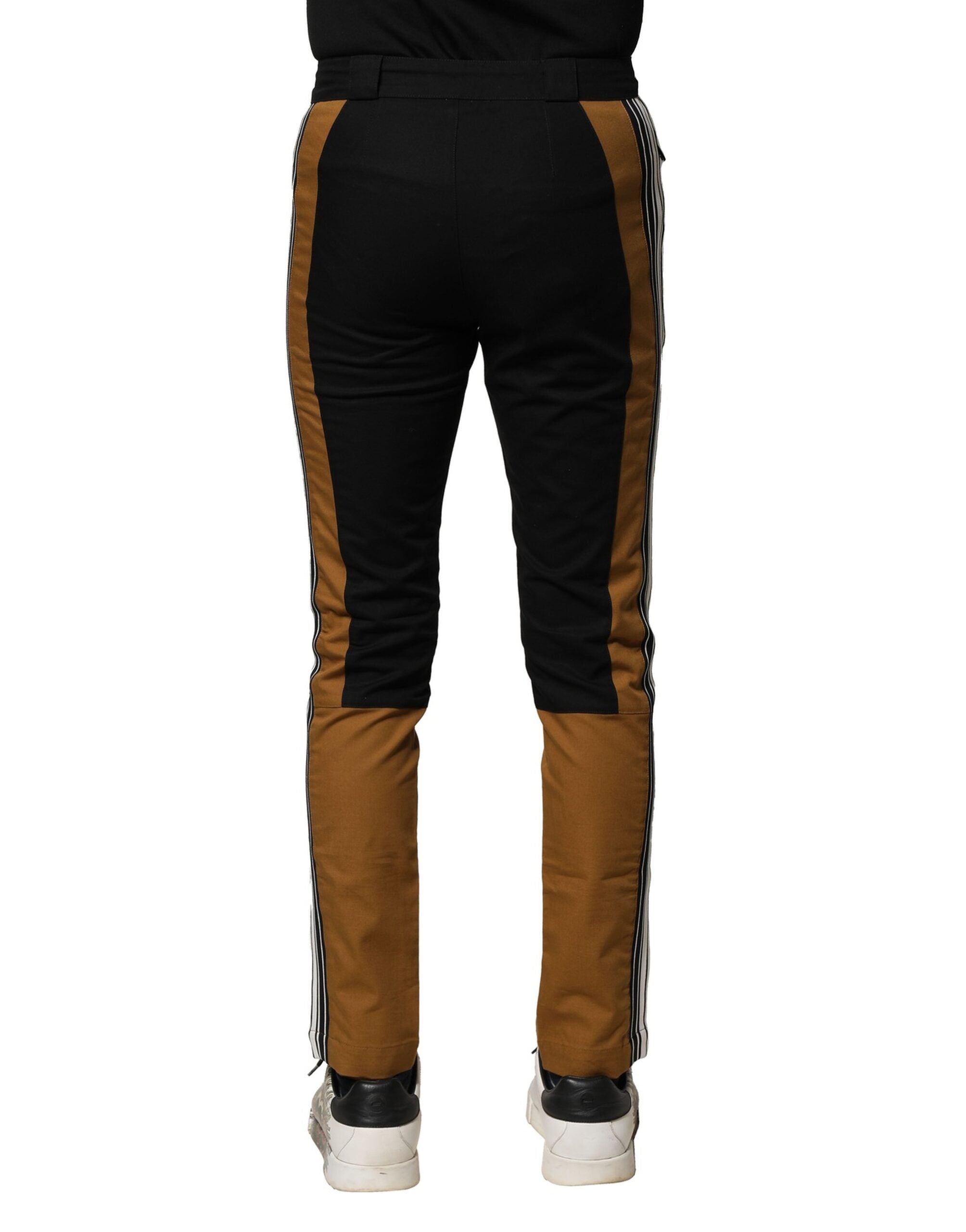 Multicolor Cotton Slim Fit Men Pants - ventzia