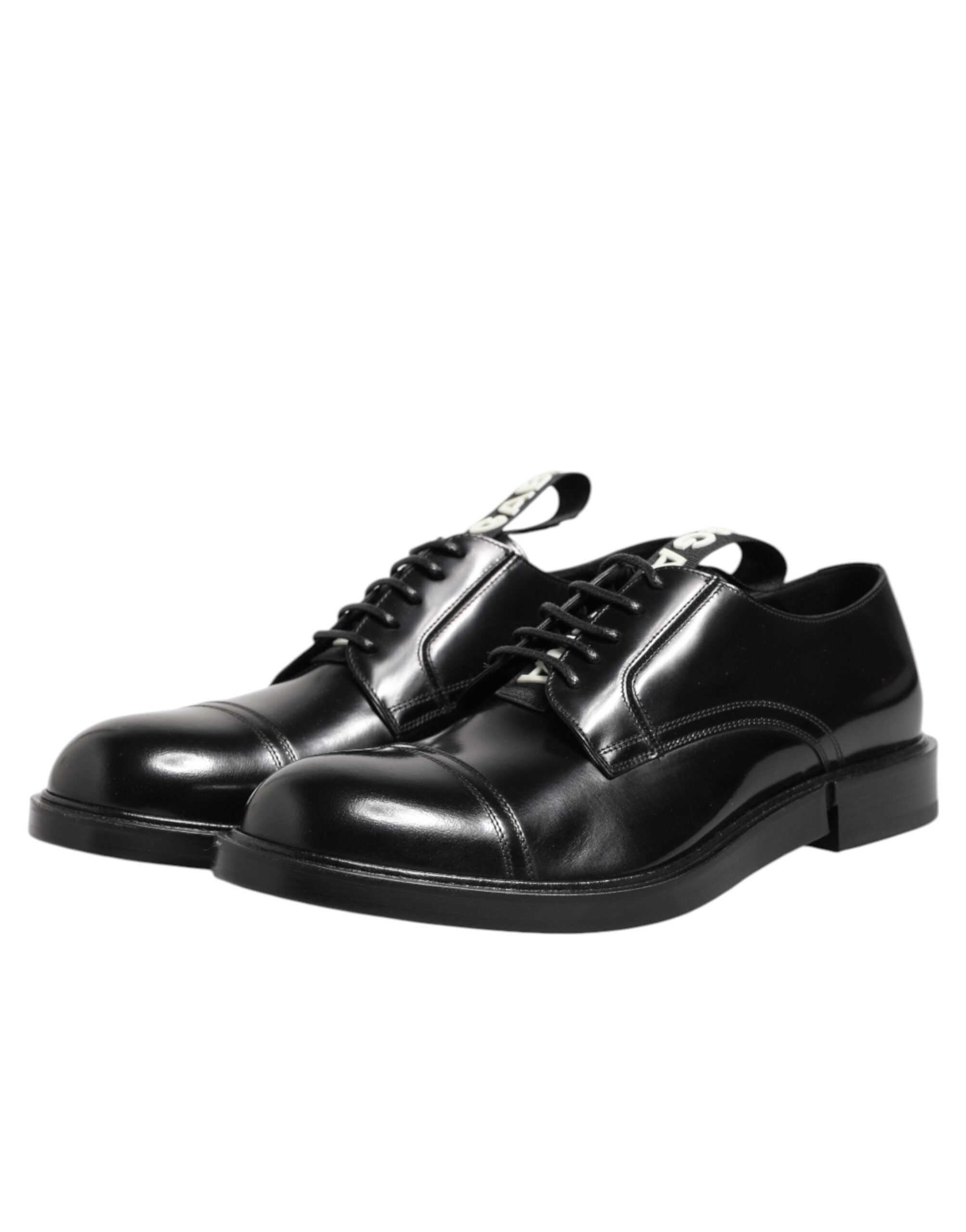 Black Leather Dress Lace Up Men Formal Shoes - ventzia