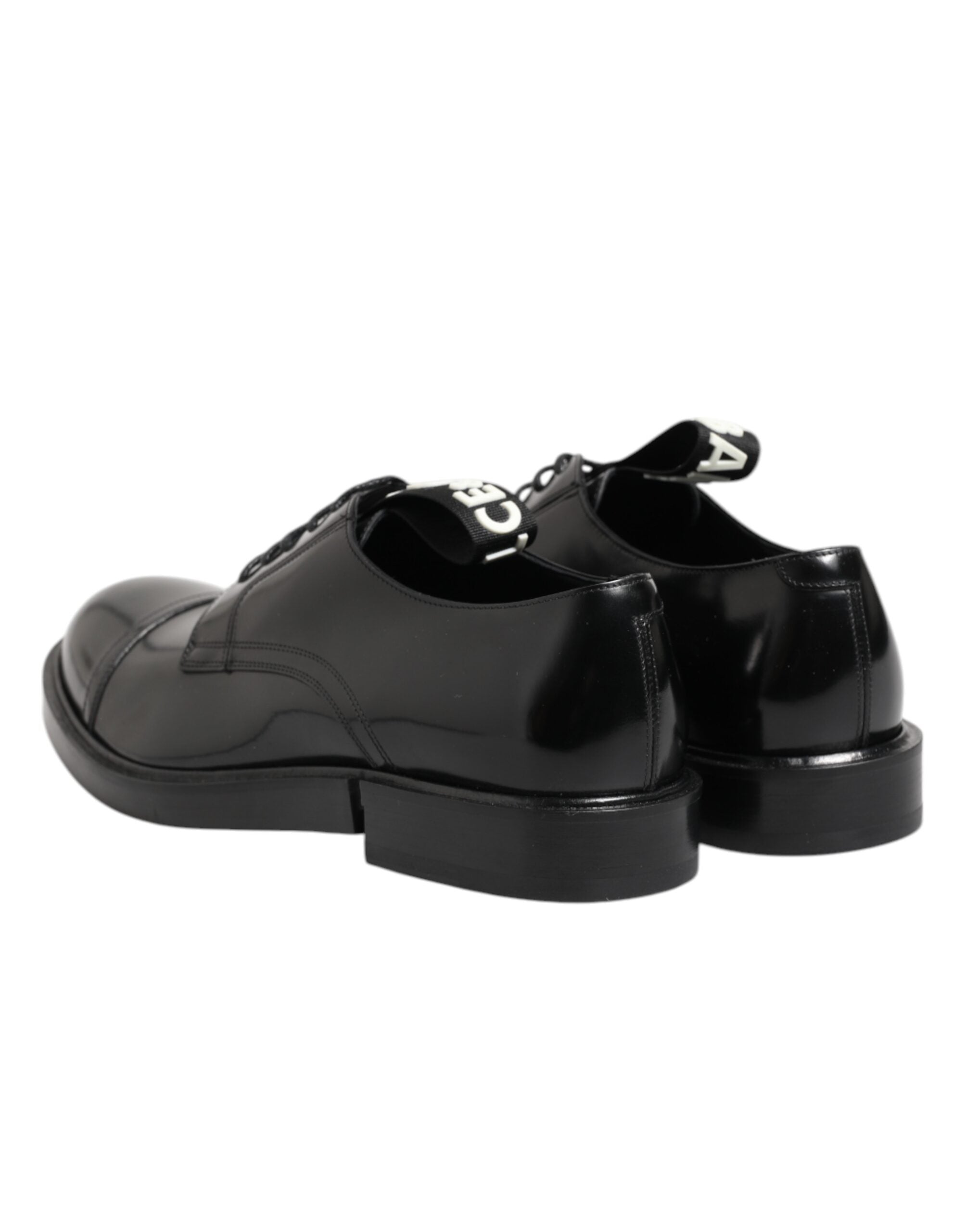 Black Leather Dress Lace Up Men Formal Shoes - ventzia