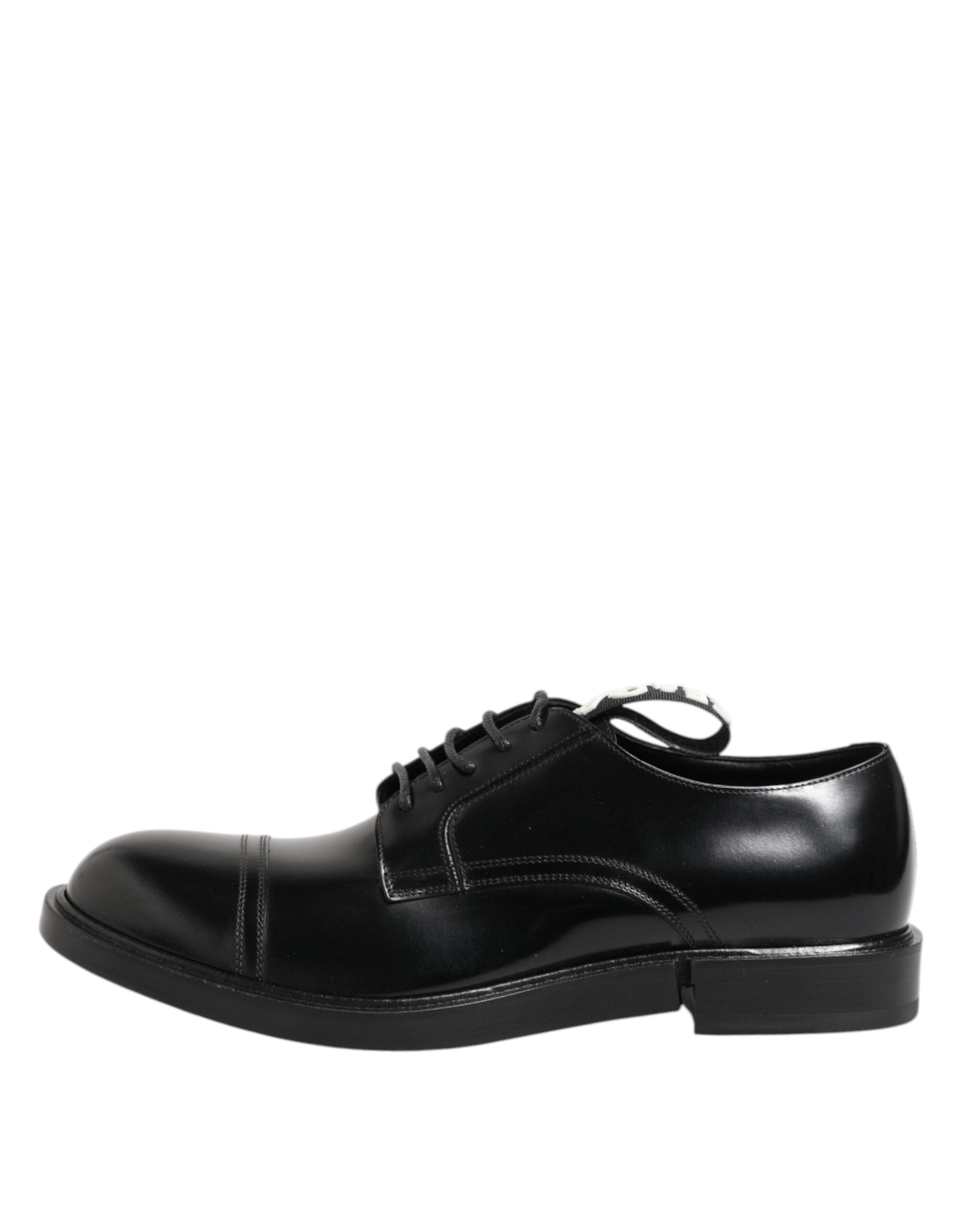 Black Leather Dress Lace Up Men Formal Shoes - ventzia