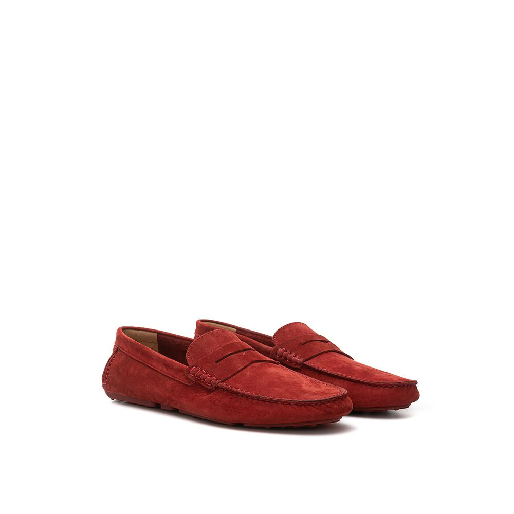 Bordeaux Leather Moccassin - ventzia