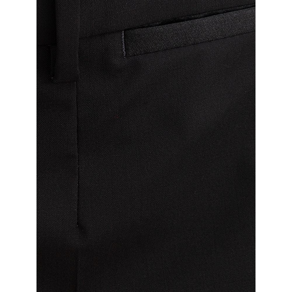 Black Wool Pant - ventzia