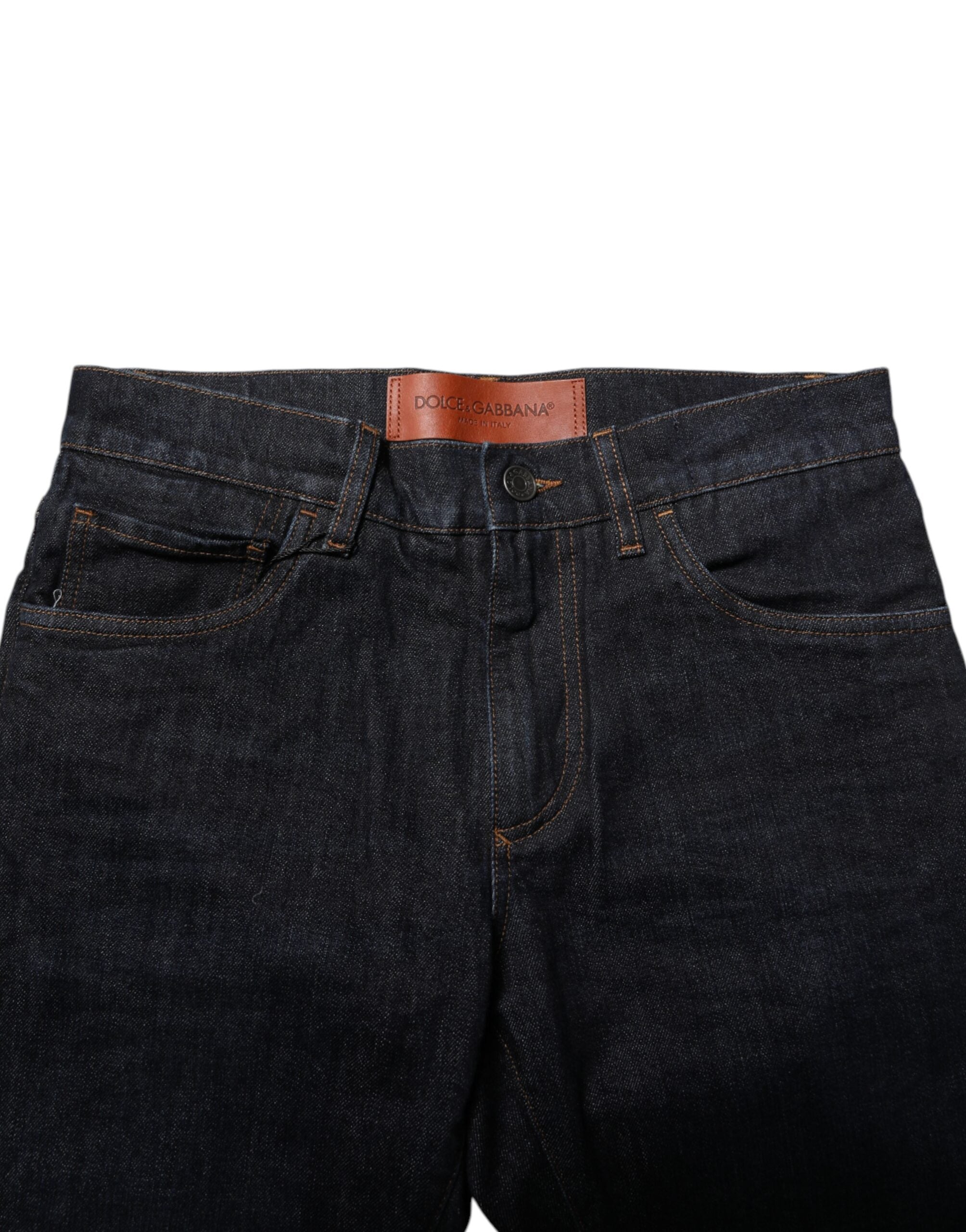 Black Cotton Skinny Denim Men Jeans - ventzia