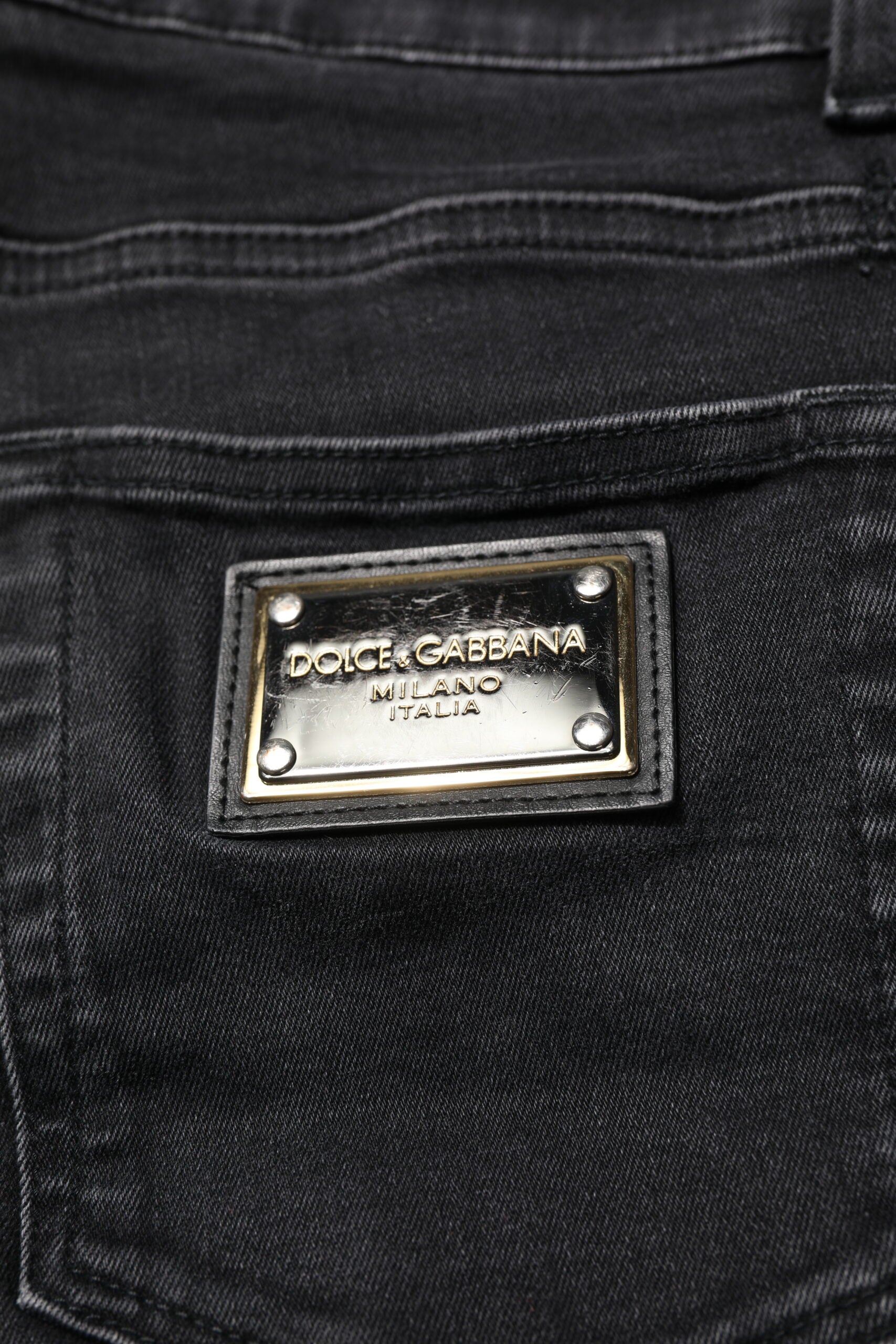 Black Cotton Skinny Men Denim Jeans - ventzia
