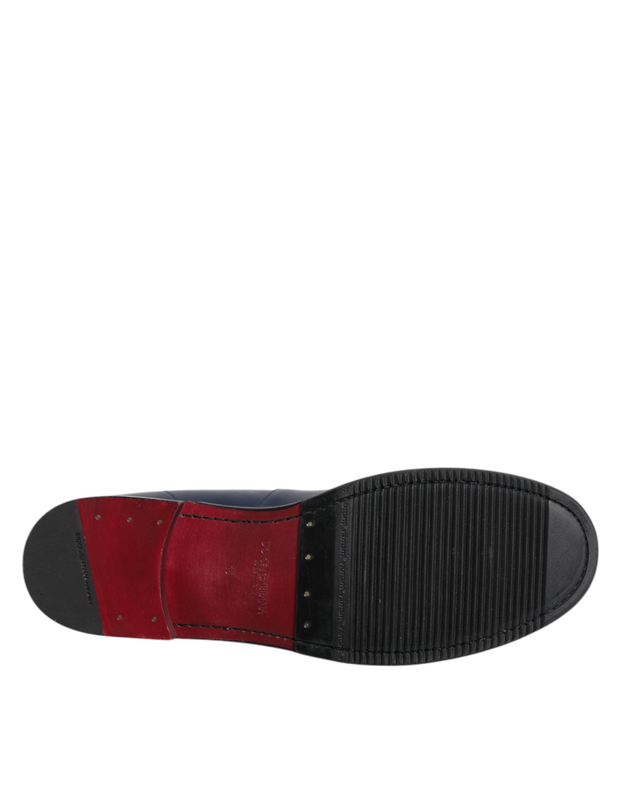 Black White Leather Slip On Loafers Men Dress Shoes - ventzia