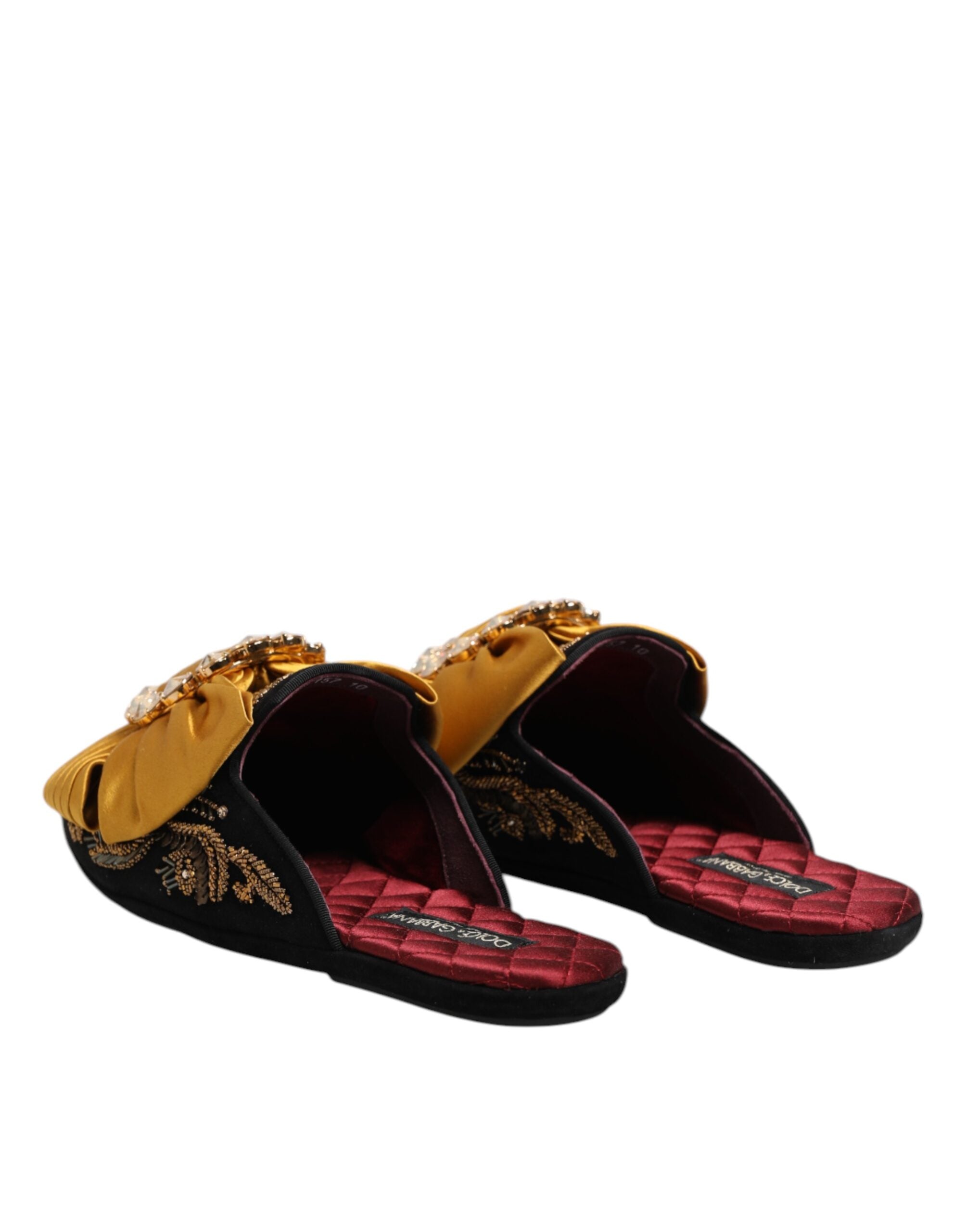 Multicolor Embellished Flat Sandals Shoes - ventzia
