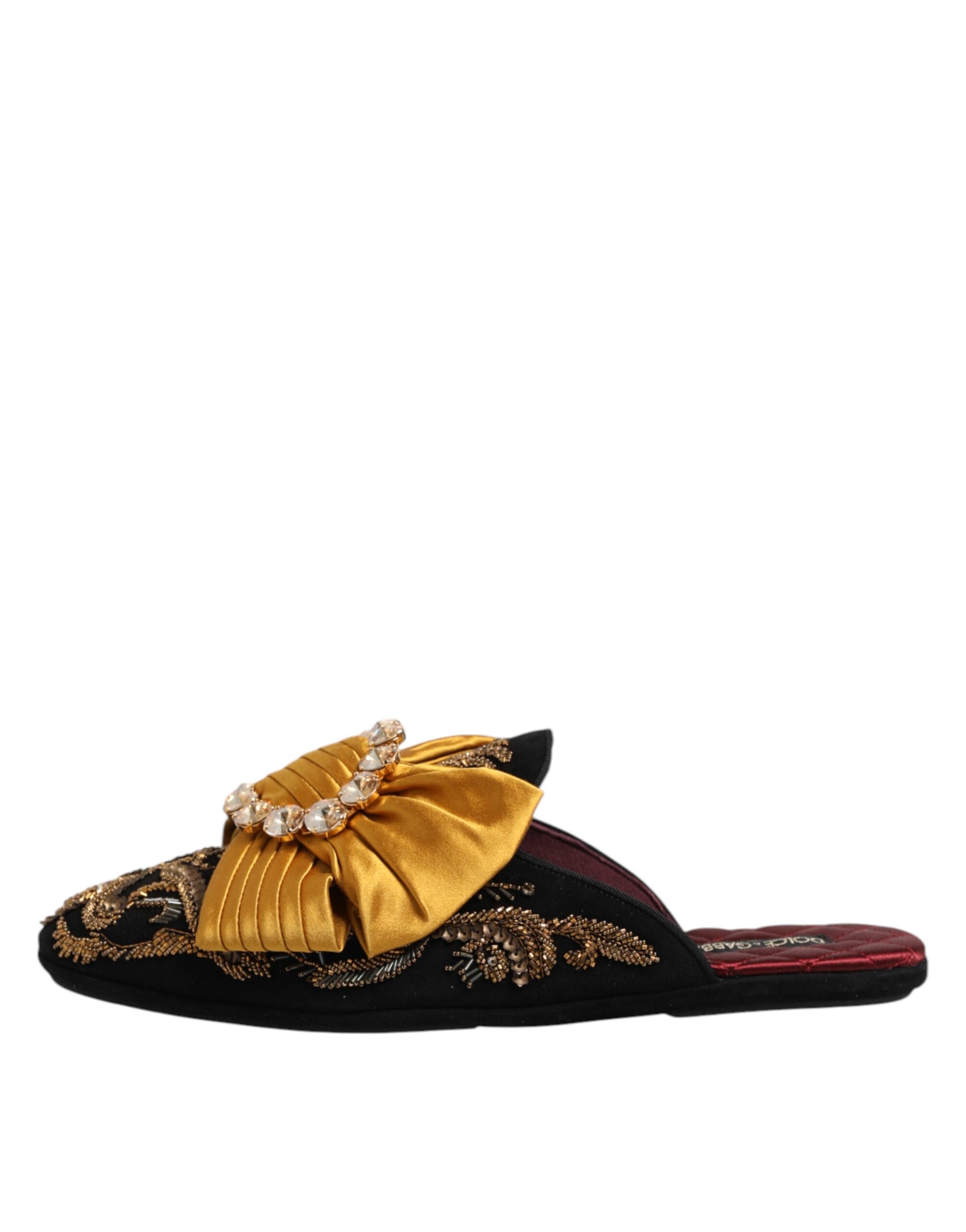 Multicolor Embellished Flat Sandals Shoes - ventzia