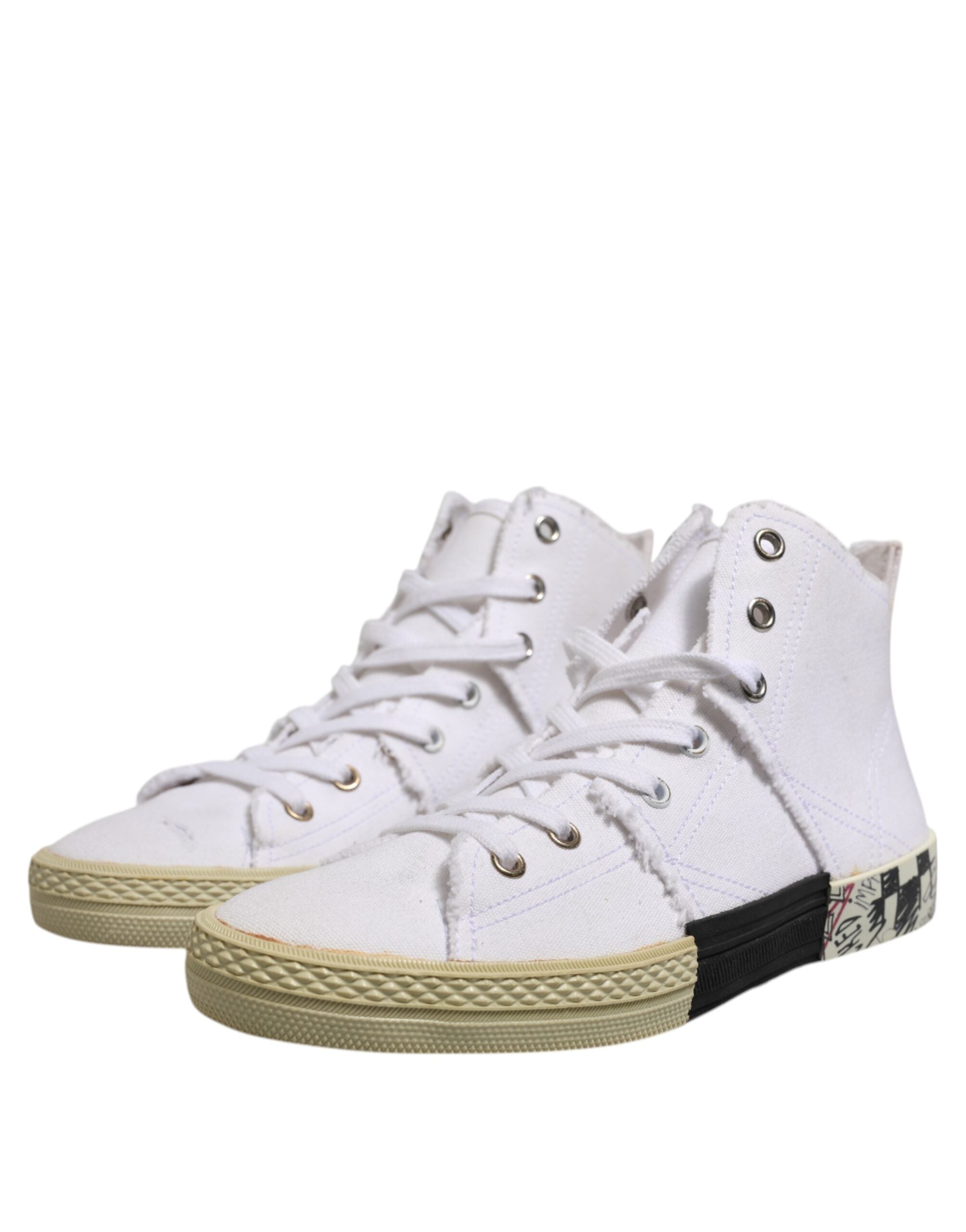 White Lace Up Mid Top Women Sneakers Shoes - ventzia