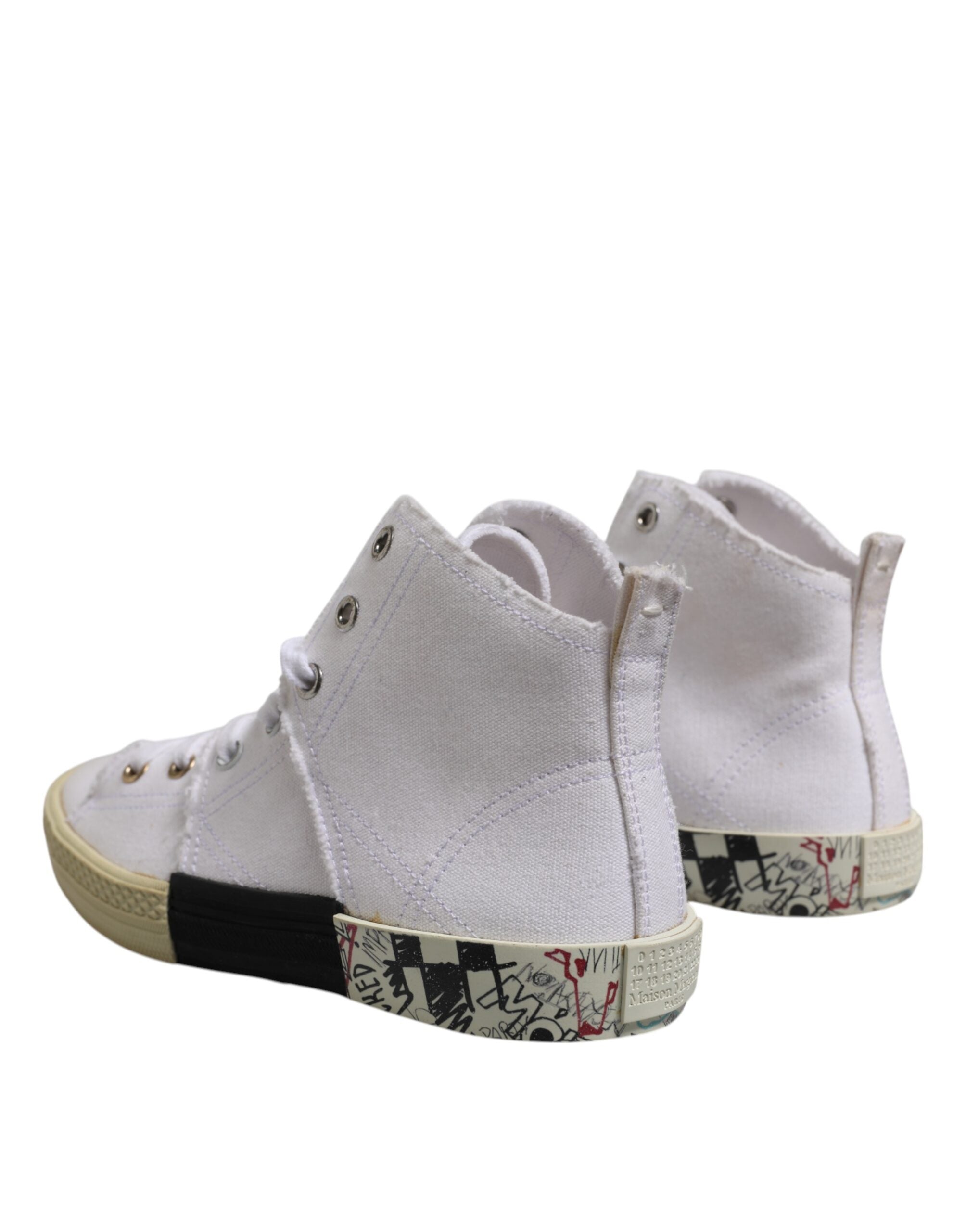White Lace Up Mid Top Women Sneakers Shoes - ventzia