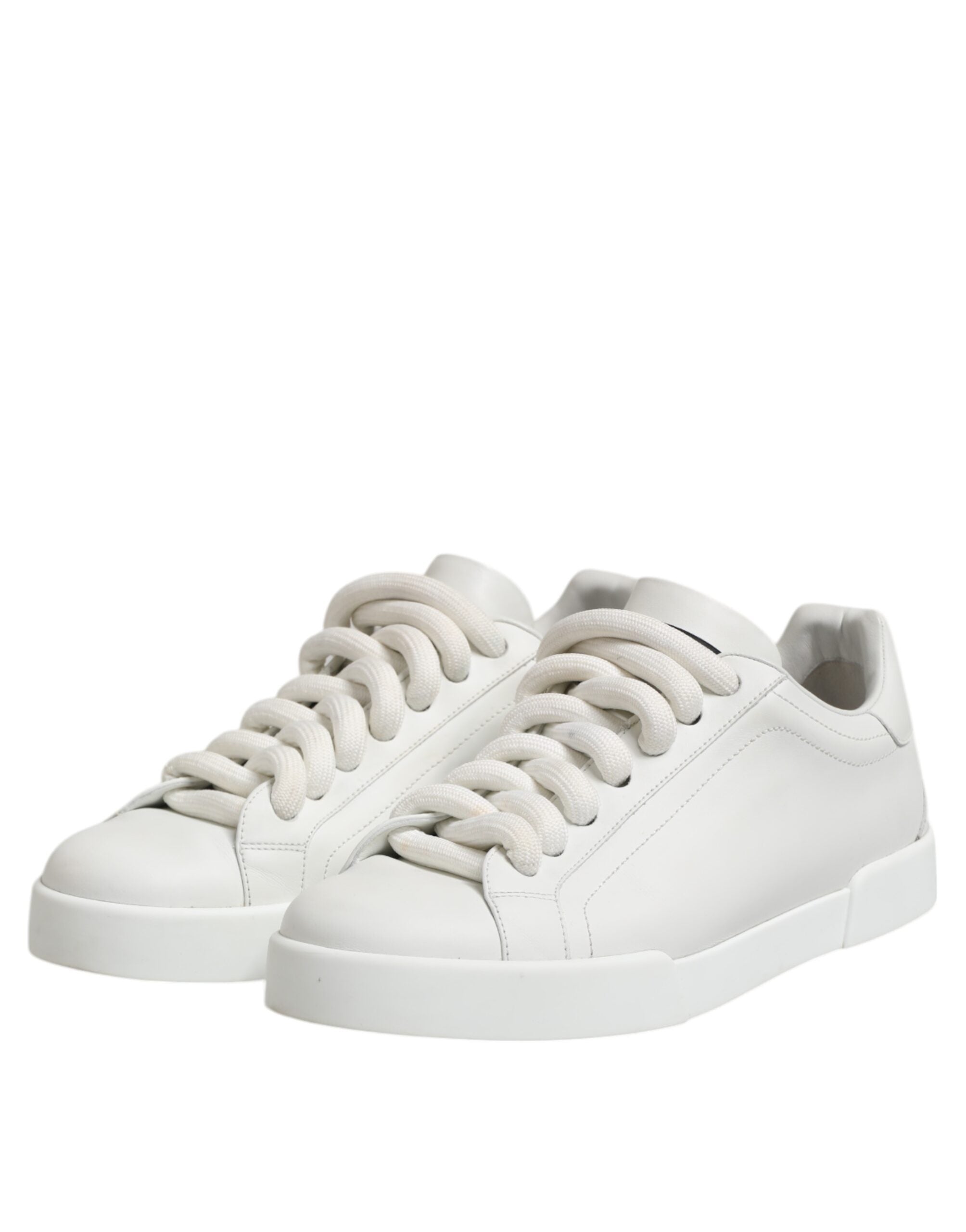 White Logo Lace Up Low Top Men Sneakers Shoes - ventzia