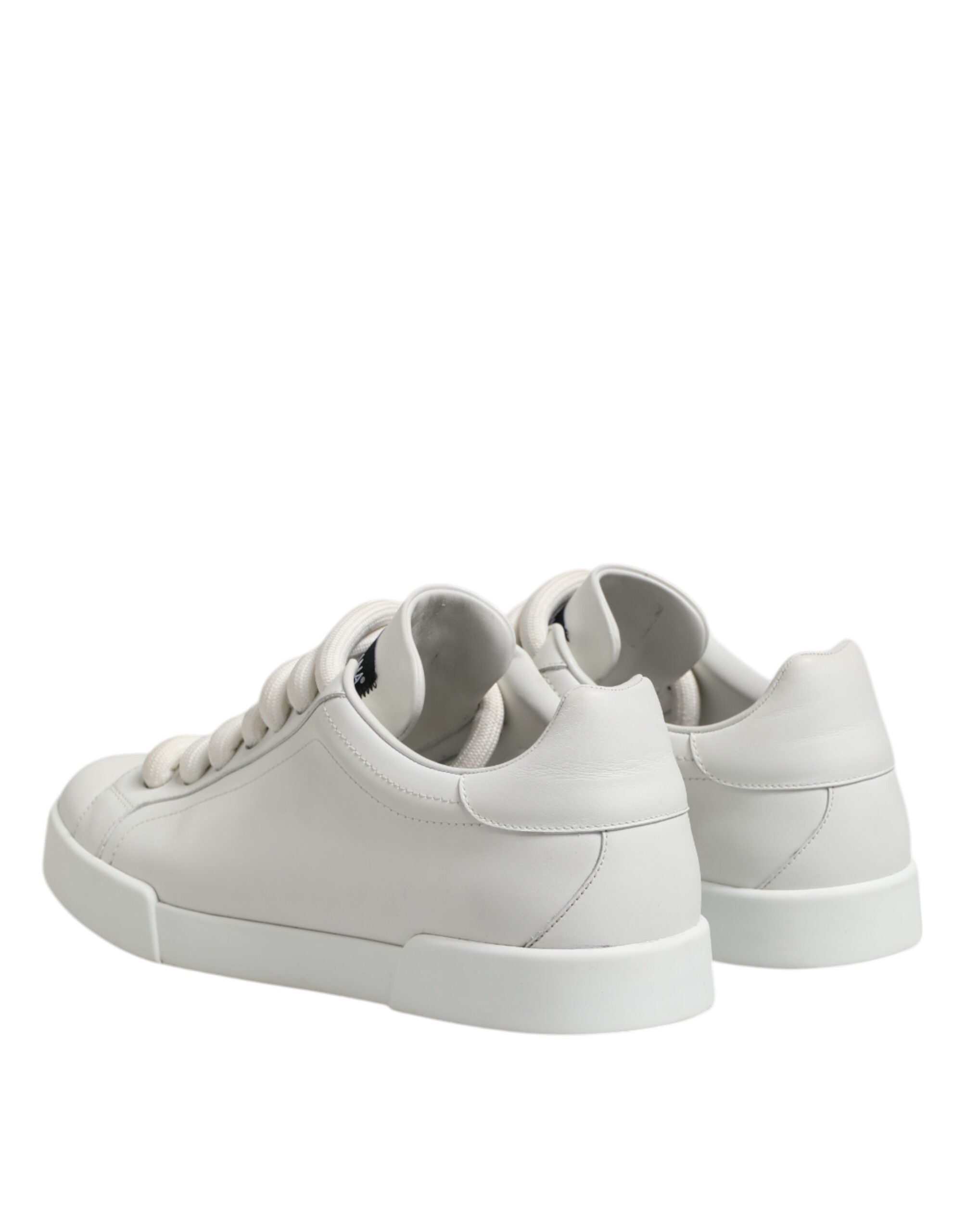 White Logo Lace Up Low Top Men Sneakers Shoes - ventzia