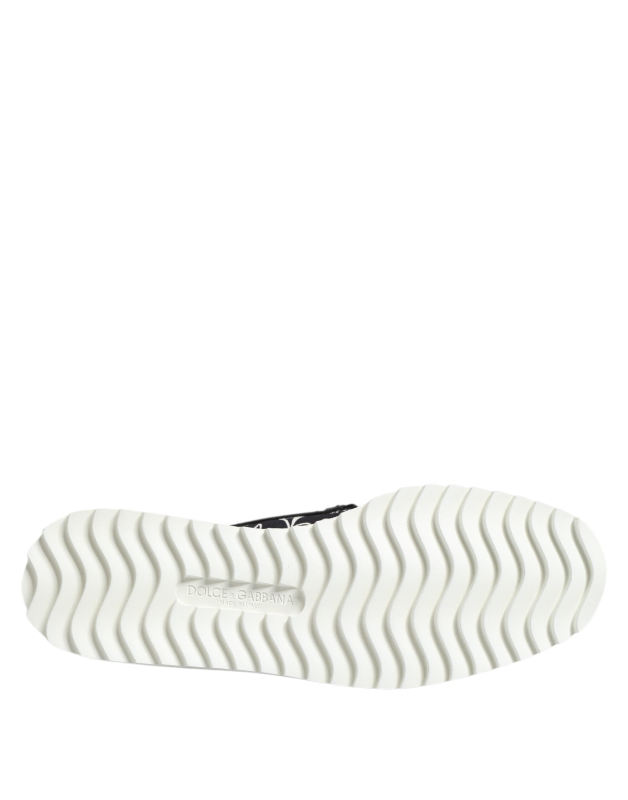 Black Slip On Printed Men Loafers Shoes - ventzia