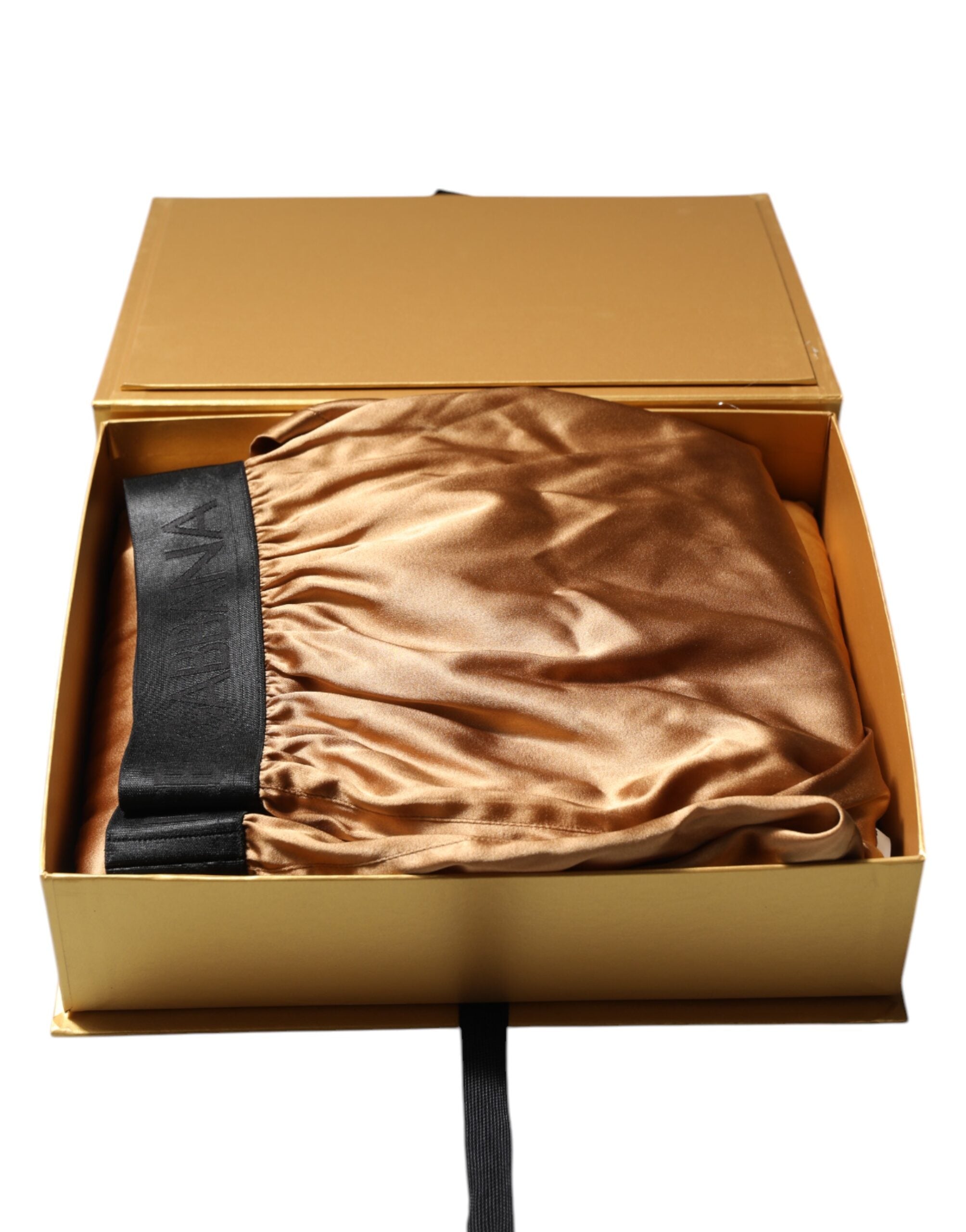 Beige Men Regular Boxer Eye Mask Set Underwear - ventzia