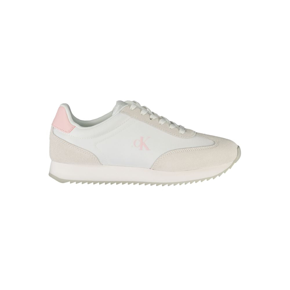 Bianco Leather Woman Sneaker - ventzia