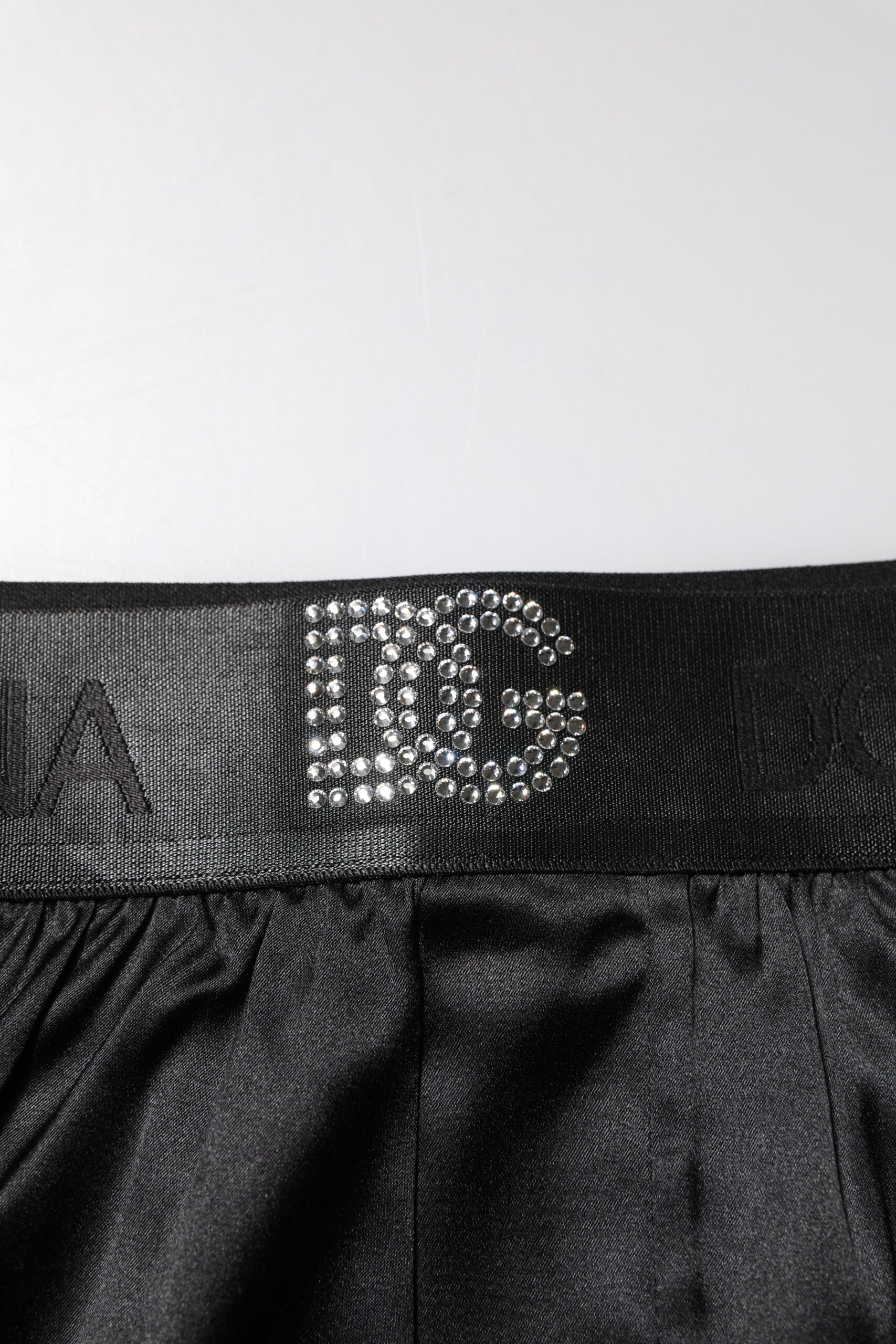 Black Logo Waist Regular Boxer Shorts Underwear - ventzia