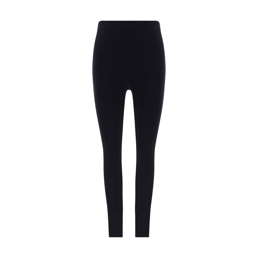 Black Polyamide Leggings - ventzia