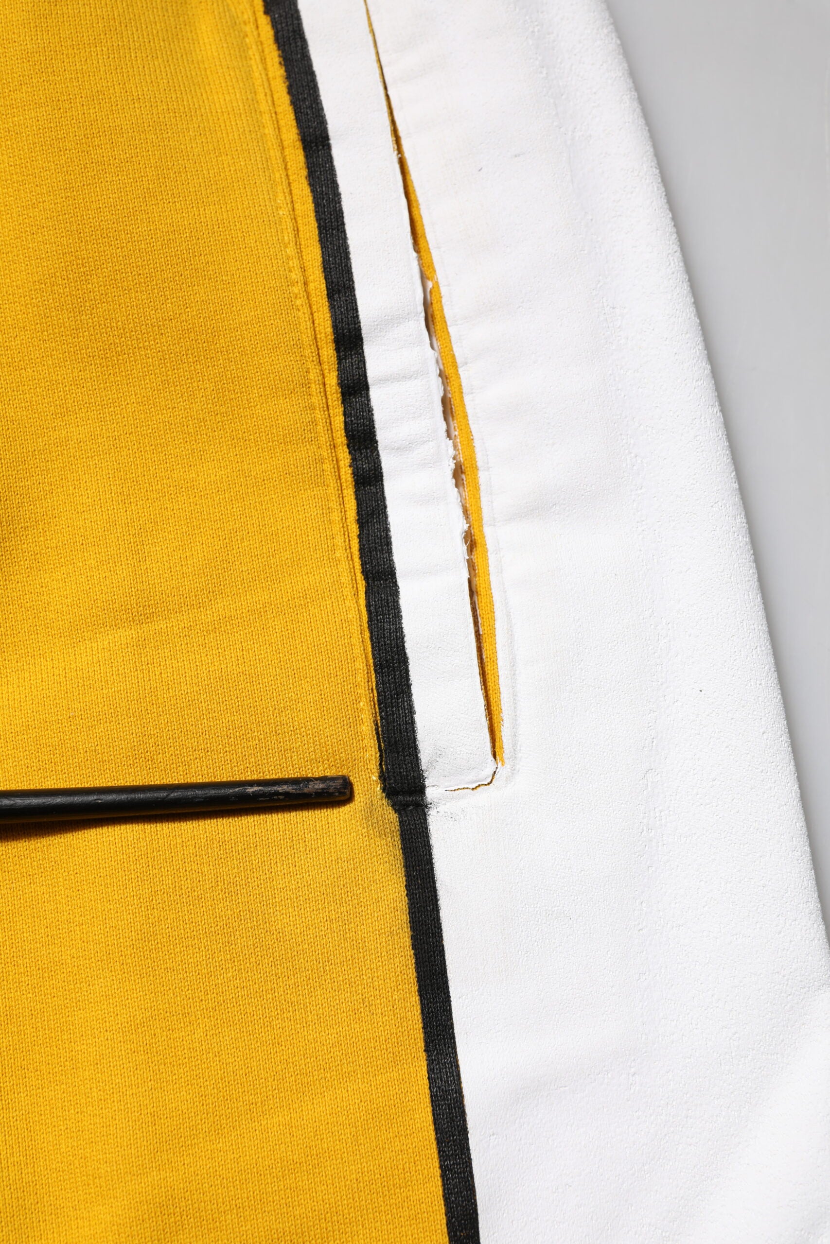 Yellow Cotton Drawstring Jogger Pants - ventzia