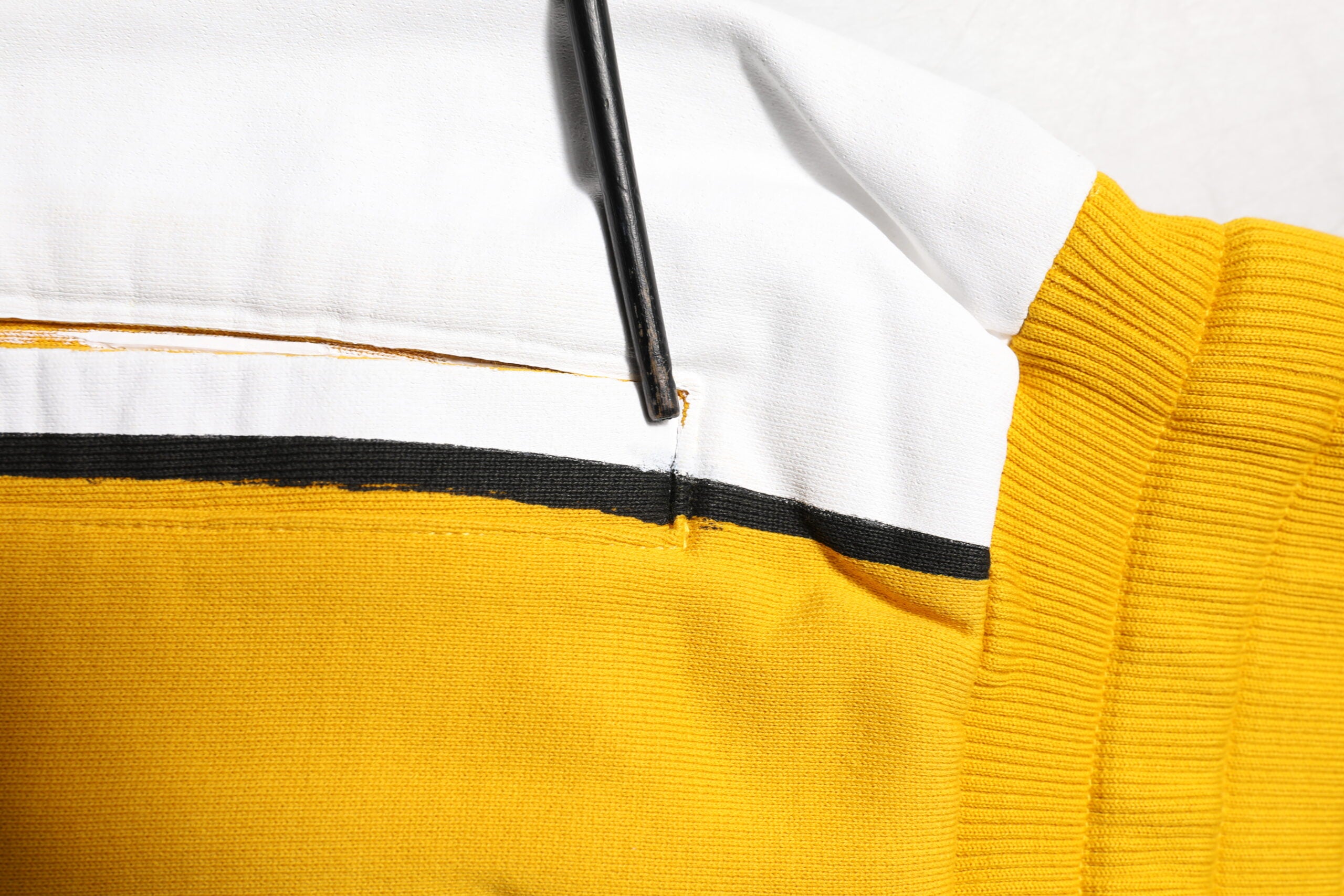 Yellow Cotton Sweatpants Jogger Pants - ventzia