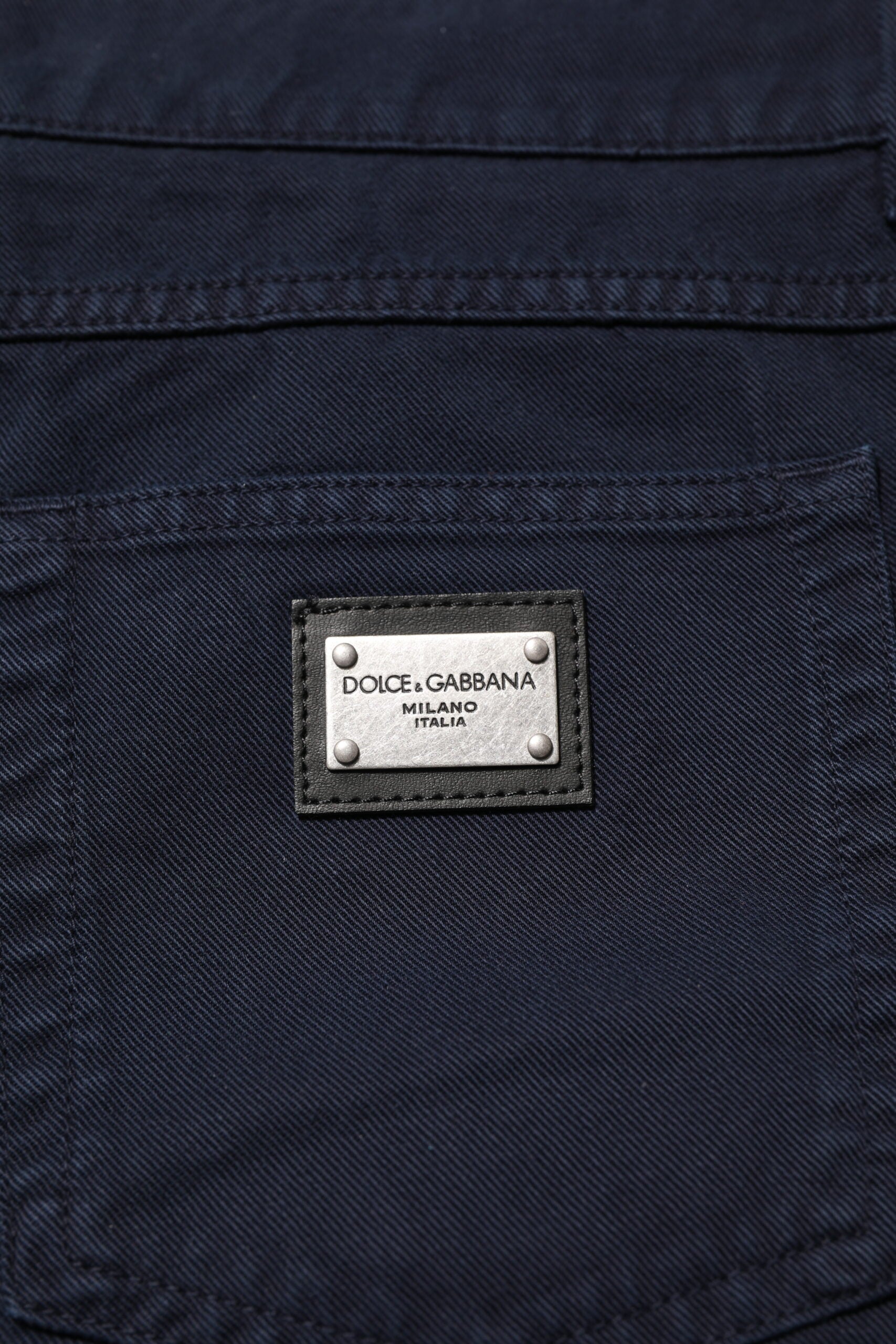 Black Cotton Tapered Denim Jeans - ventzia