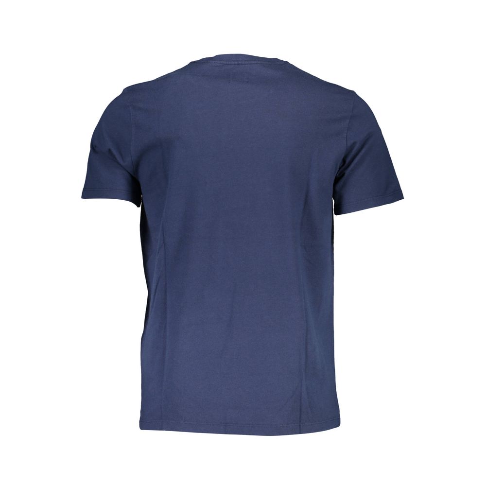 Blue Cotton T-Shirt - ventzia