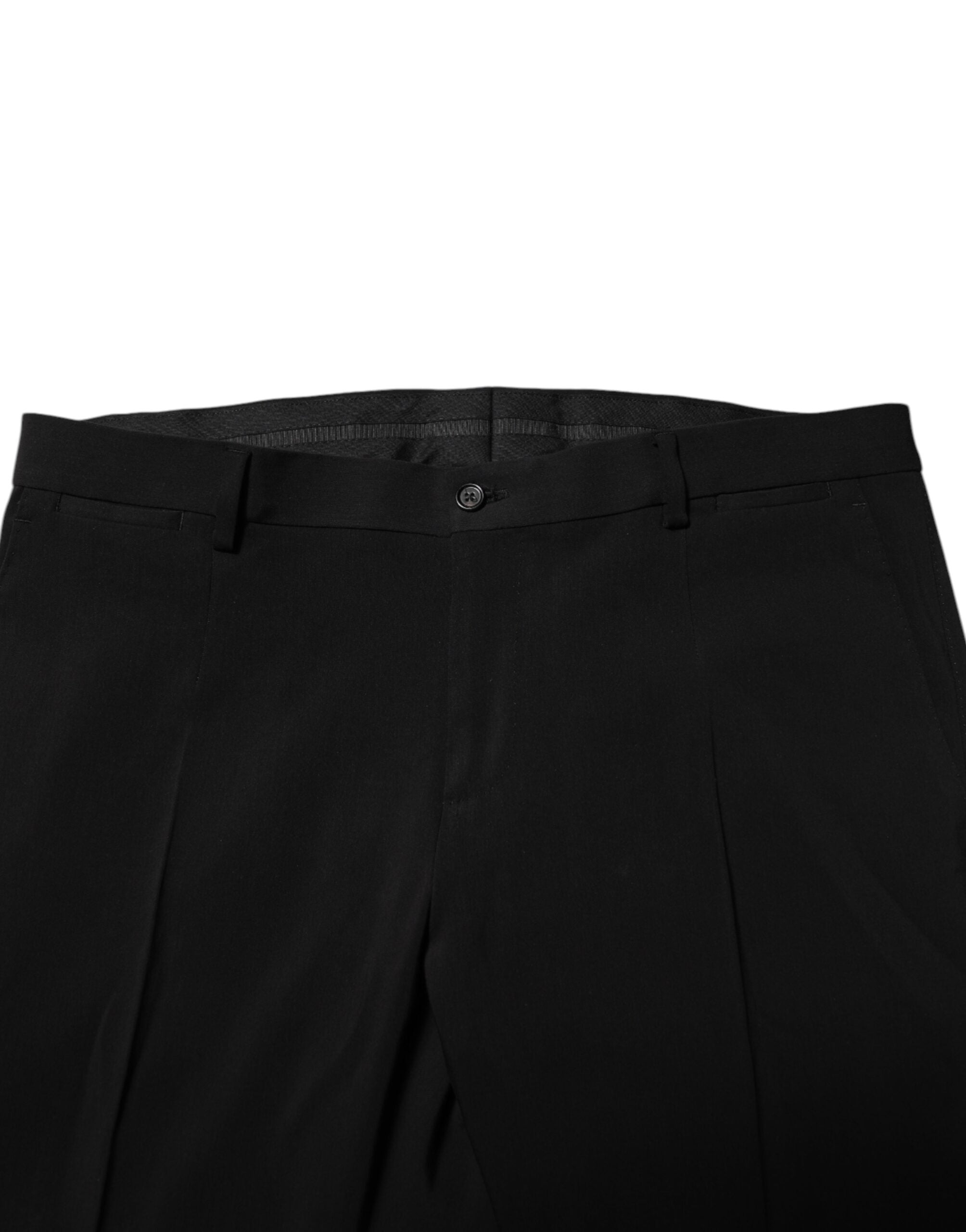 Black MARTINI Single Breasted 2 Piece Suit - ventzia