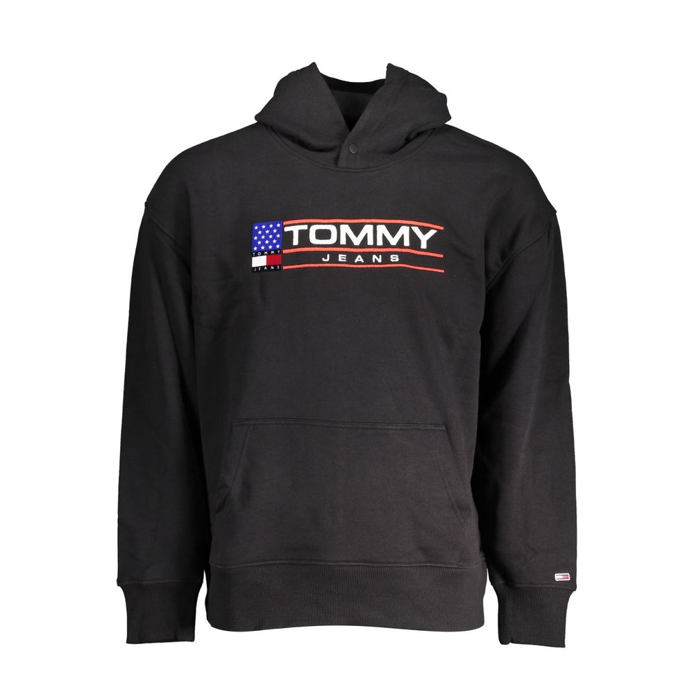 Black Cotton Men Sweater - ventzia
