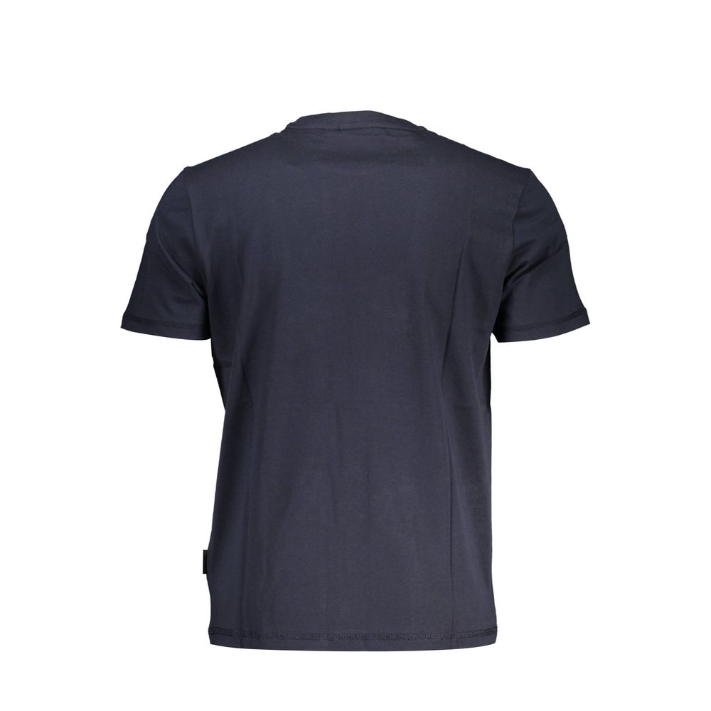 Blue Cotton T-Shirt - ventzia