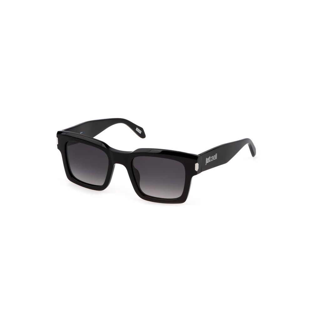 Black Plastic Women Sunglass - ventzia