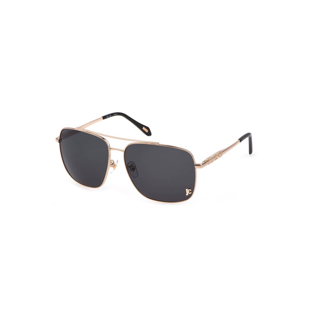 Gold Metal Women Sunglass - ventzia