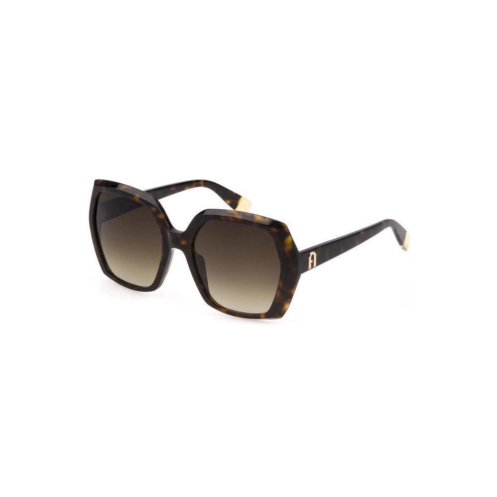 Brown Acetate Women Sunglass - ventzia