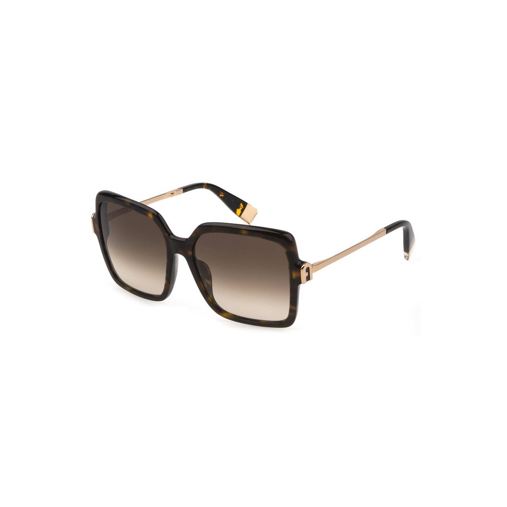Brown Acetate Women Sunglass - ventzia