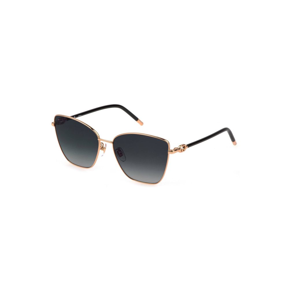 Gold Metal Women Sunglass - ventzia