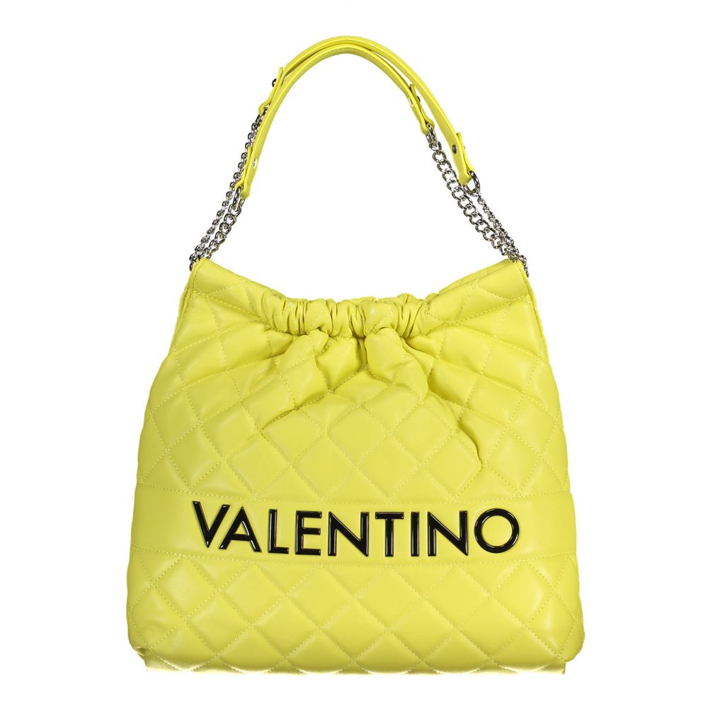 Yellow Polyethylene Handbag - ventzia