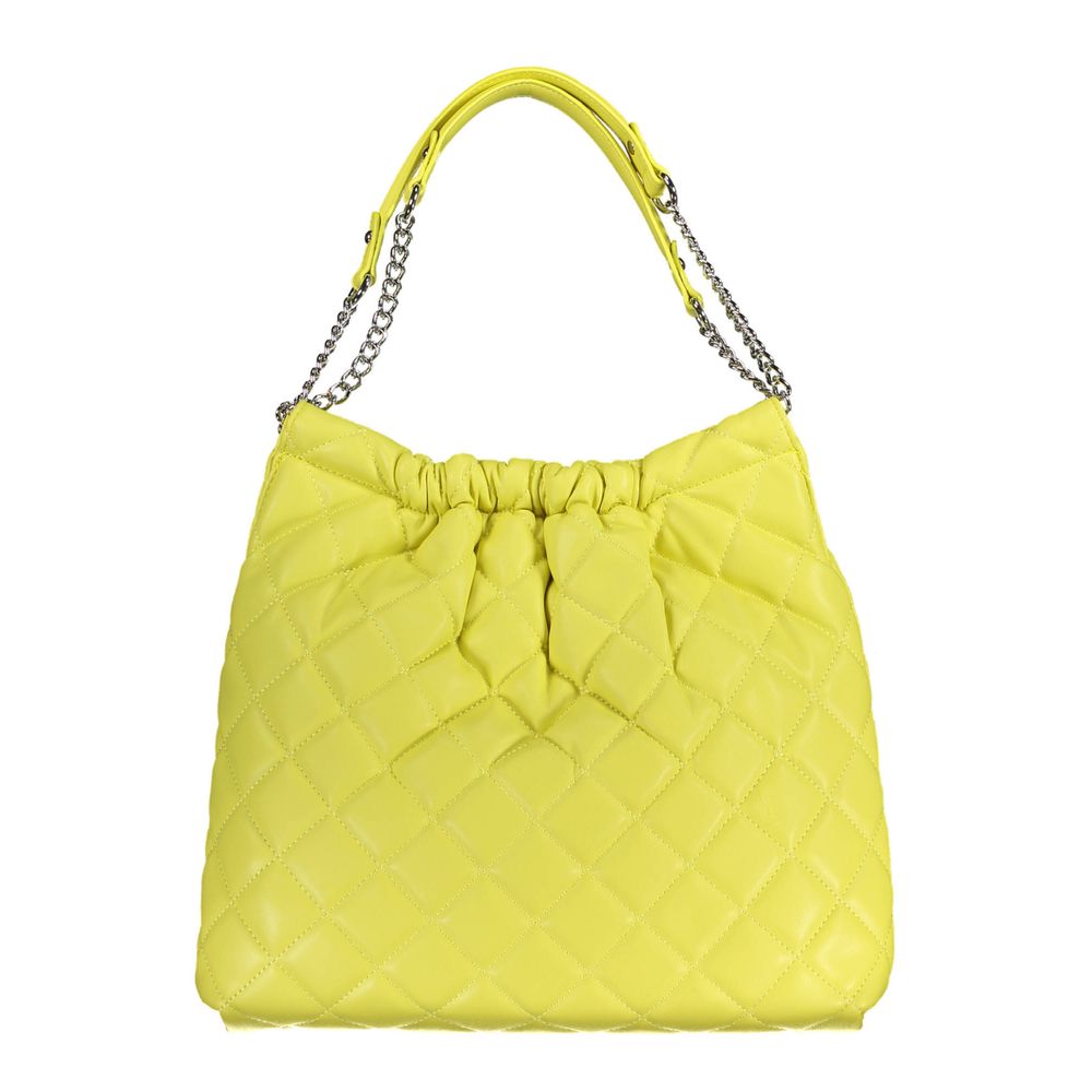 Yellow Polyethylene Handbag - ventzia