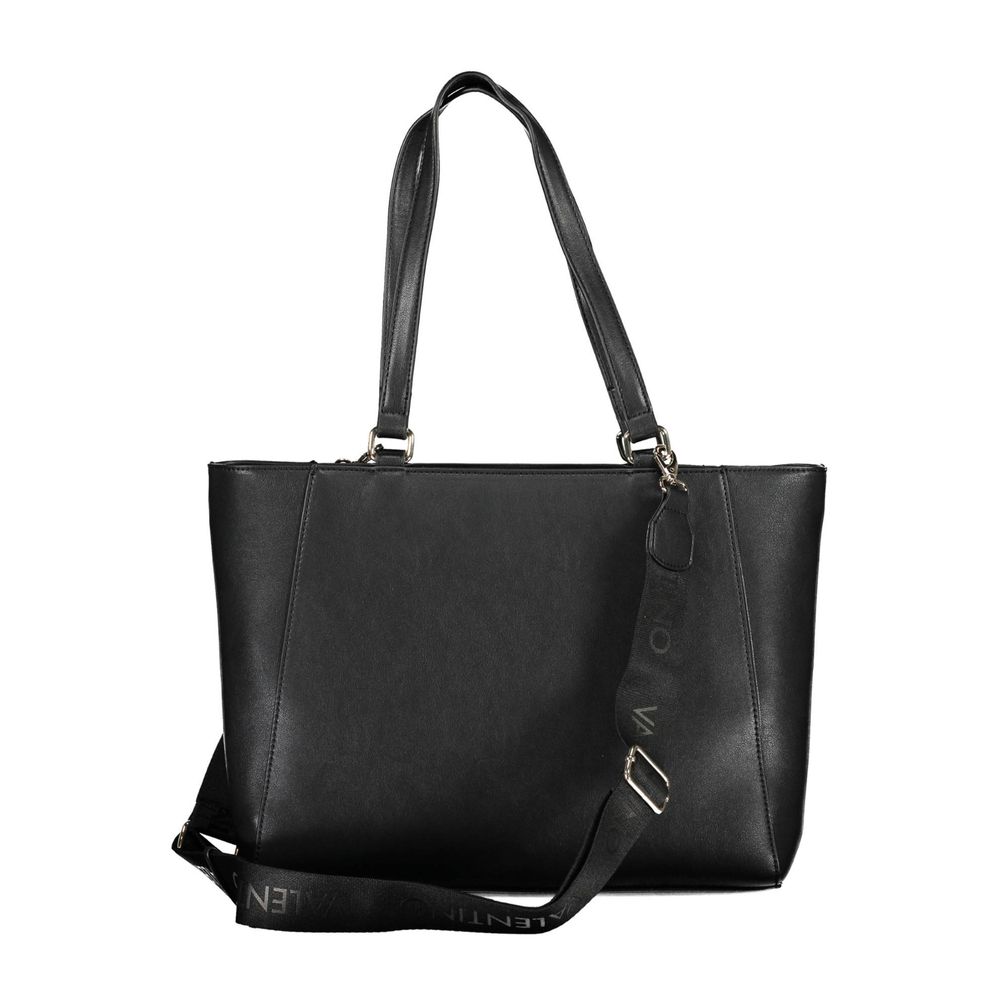 Black Polyethylene Handbag - ventzia